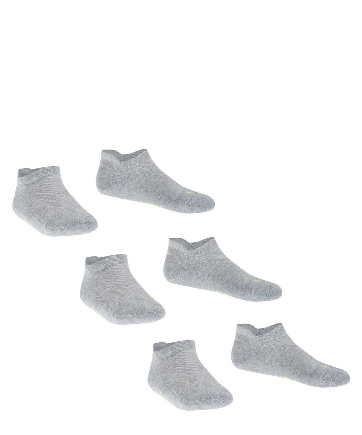 Falke Cool Kick 3-Pack Sneaker Socks Lasten Sukat Harmaat | 04531DAOX