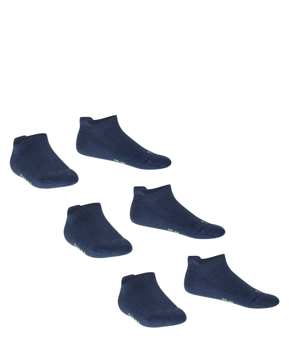 Falke Cool Kick 3-Pack Sneaker Socks Lasten Sukat Sininen | 03429BRKP