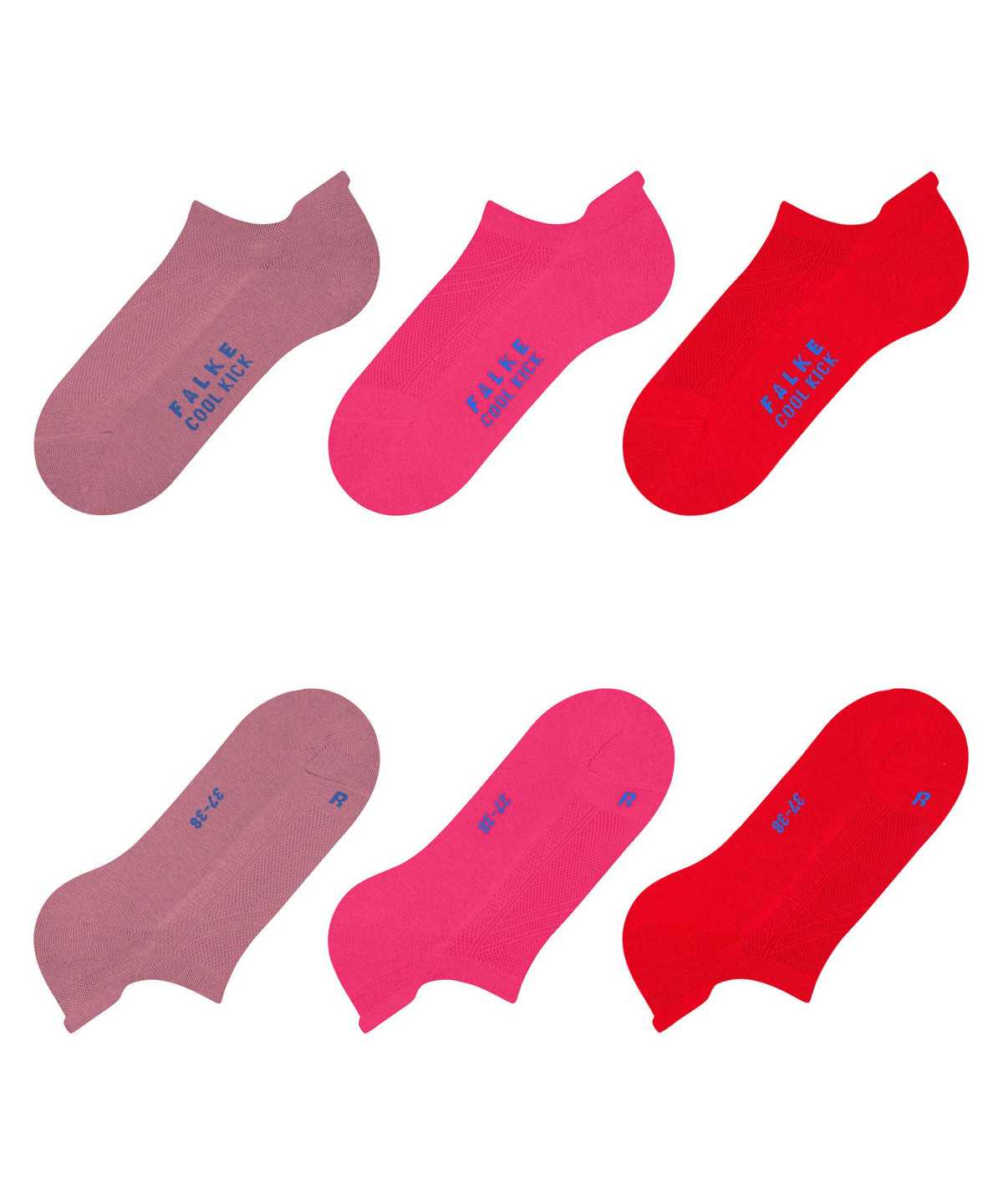 Falke Cool Kick 3-Pack Socks Naisten Sukat Multicolored | 42968VQNZ