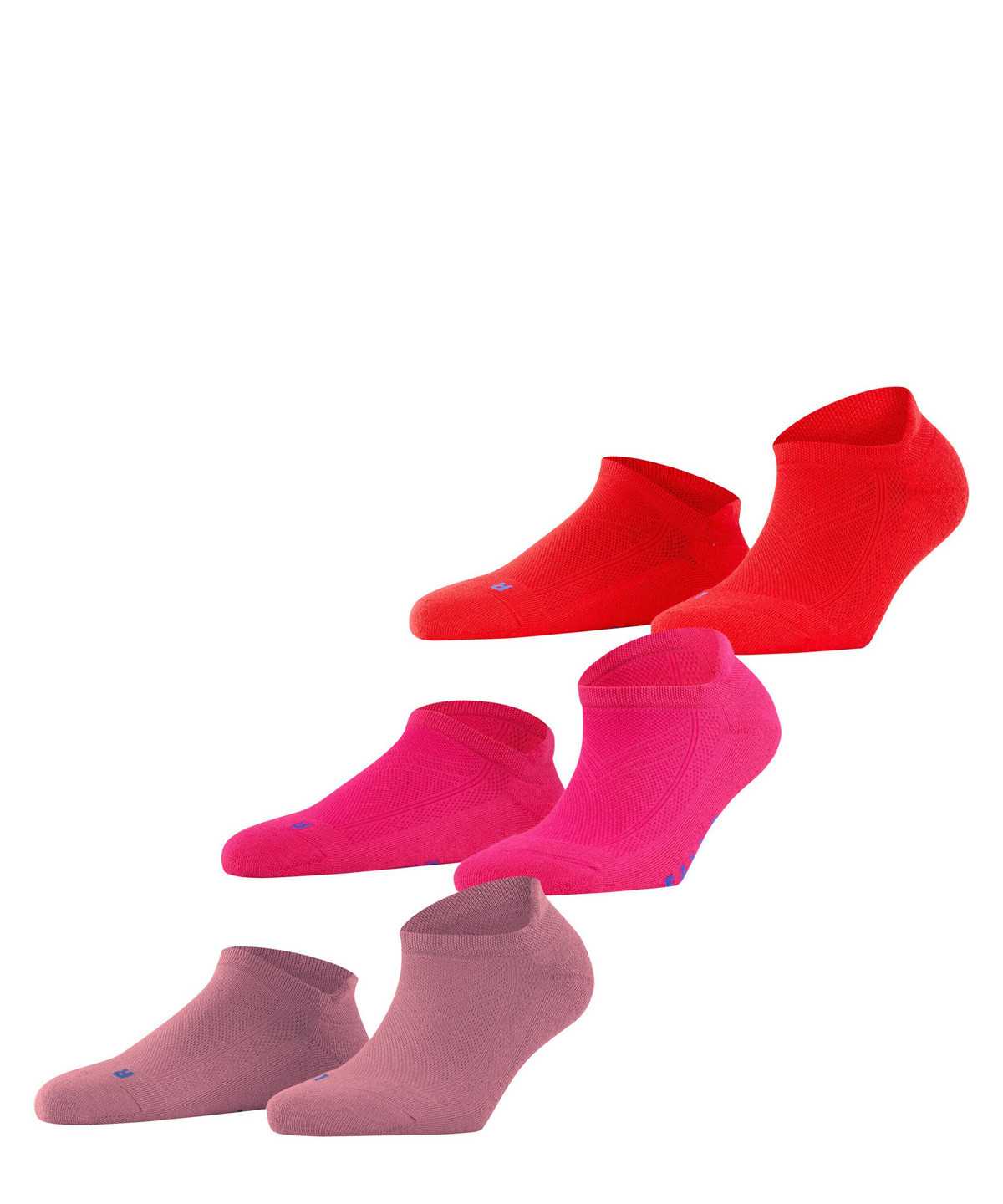 Falke Cool Kick 3-Pack Socks Naisten Sukat Multicolored | 42968VQNZ