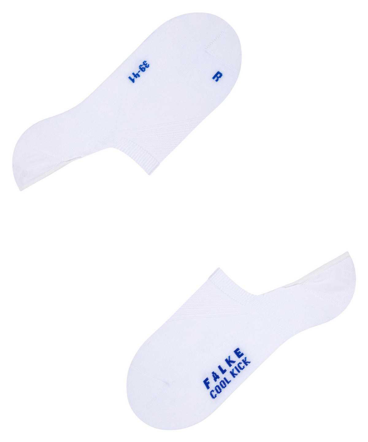 Falke Cool Kick Invisibles Miesten No Show Socks Valkoinen | 60823RTUD