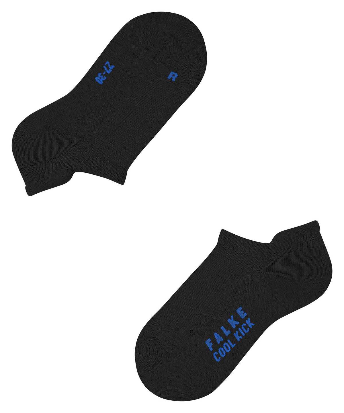 Falke Cool Kick Sneaker socks Lasten Sukat Mustat | 74936LRNC