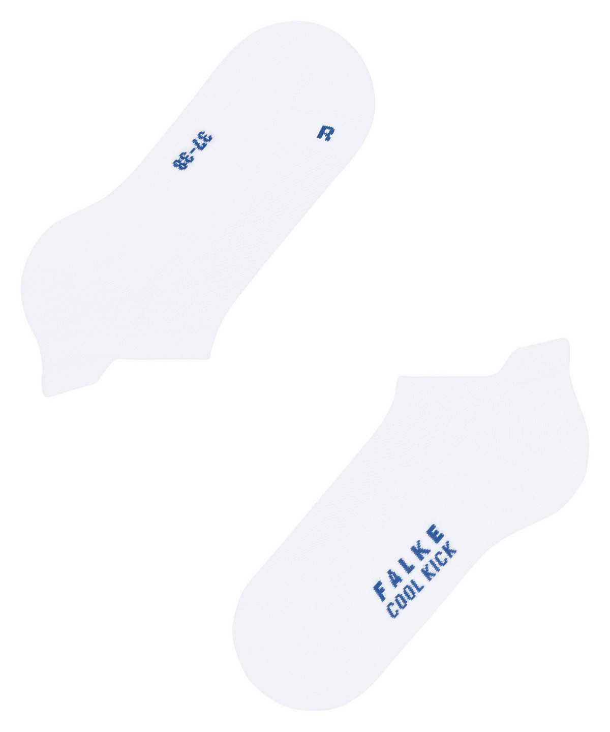 Falke Cool Kick Sneaker socks Naisten Sukat Valkoinen | 54607KAXQ