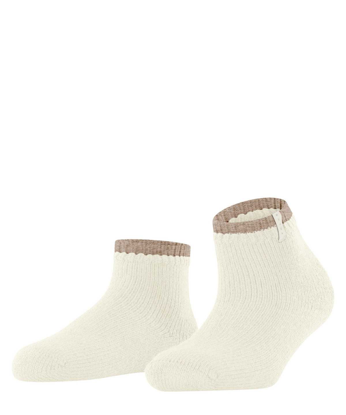 Falke Cosy Plush Short sock Naisten Sukat Valkoinen | 37926NGQE