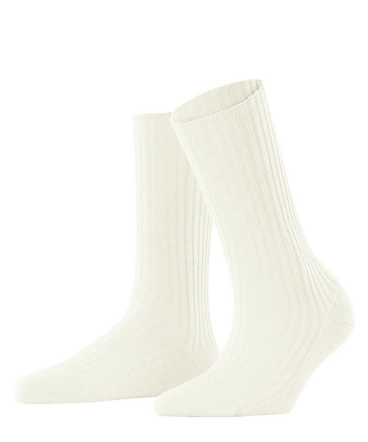 Falke Cosy Wool Boot Socks Naisten Sukat Valkoinen | 98614FZXA