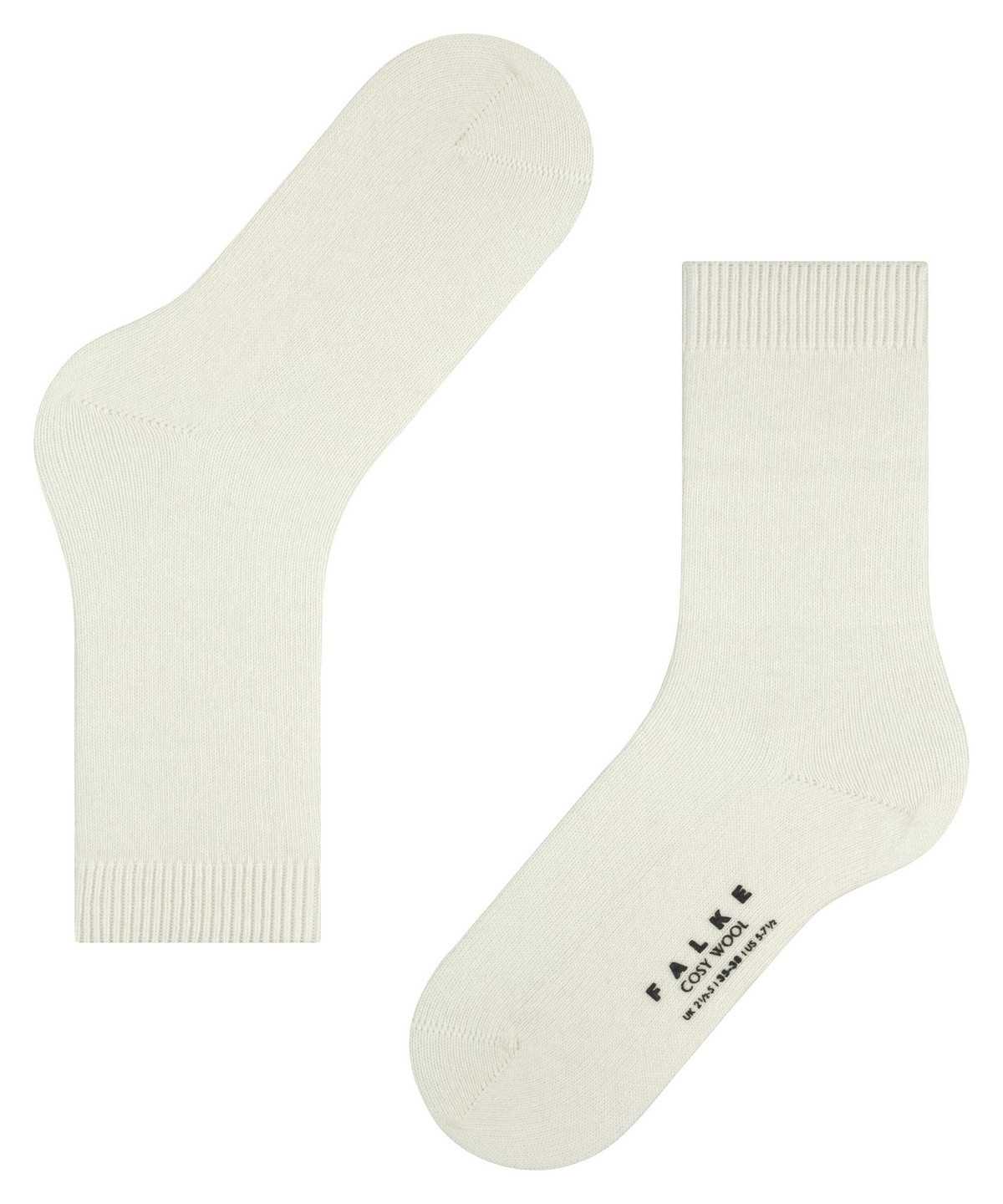 Falke Cosy Wool Socks Naisten Sukat Valkoinen | 31854HLPS