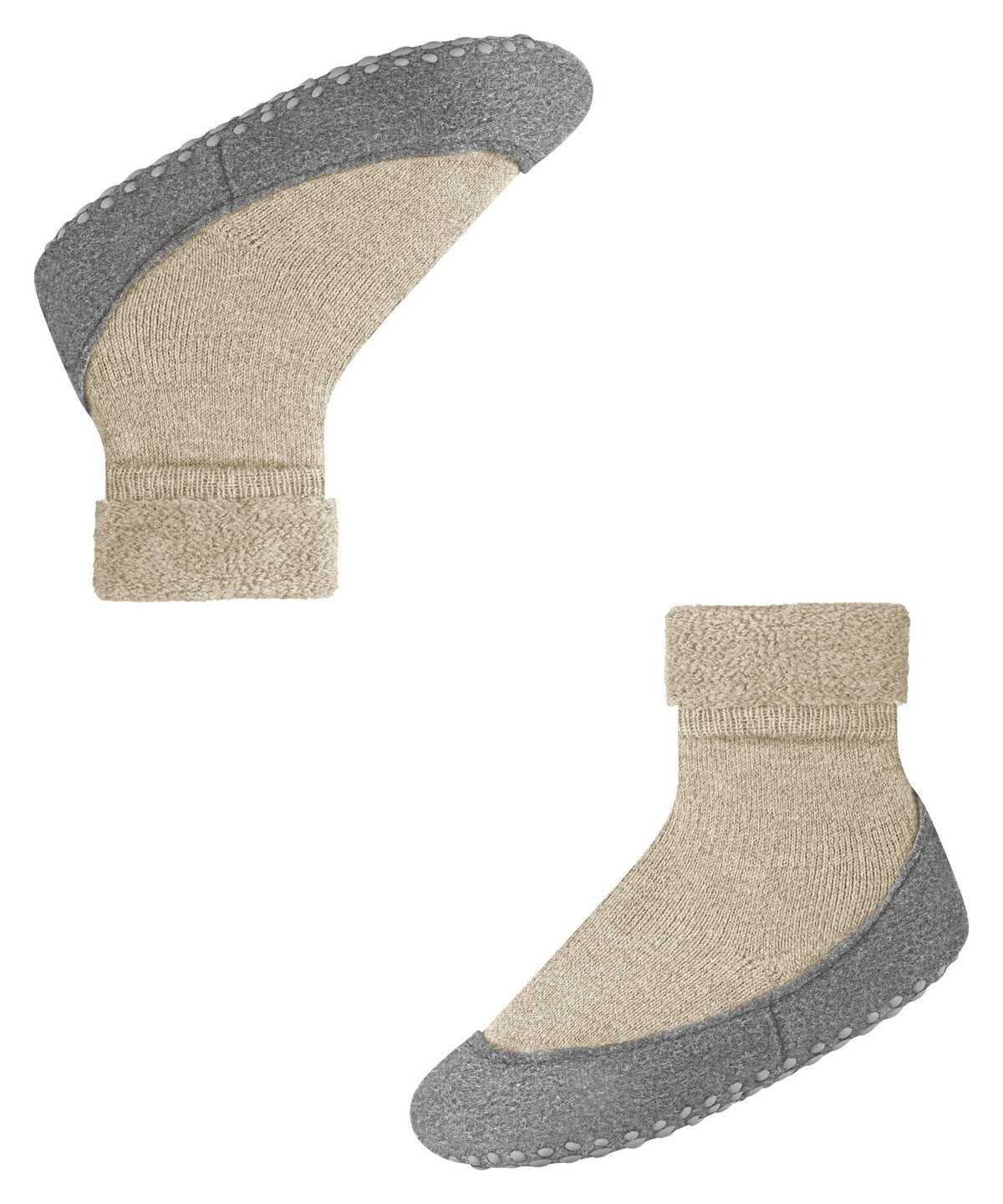 Falke Cosyshoe Teens Slippers Lasten House Socks & Slippers Beige | 87190XMWL