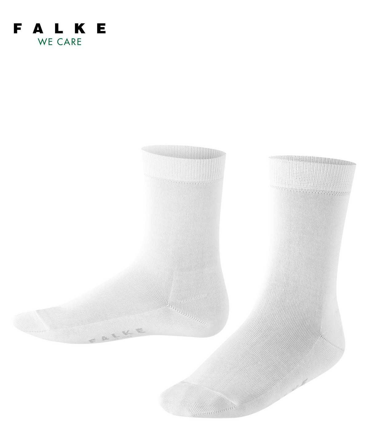 Falke Cotton Finesse Socks Lasten Sukat Valkoinen | 36427OZKW