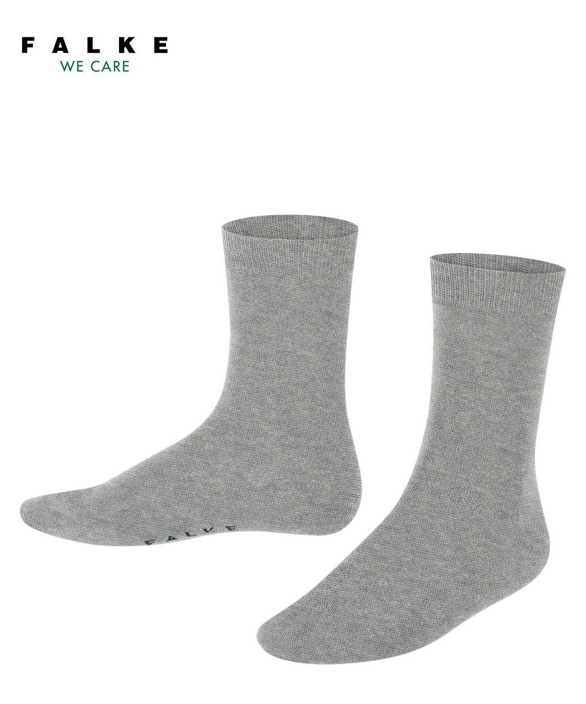 Falke Cotton Finesse Socks Lasten Sukat Harmaat | 81702CJWN