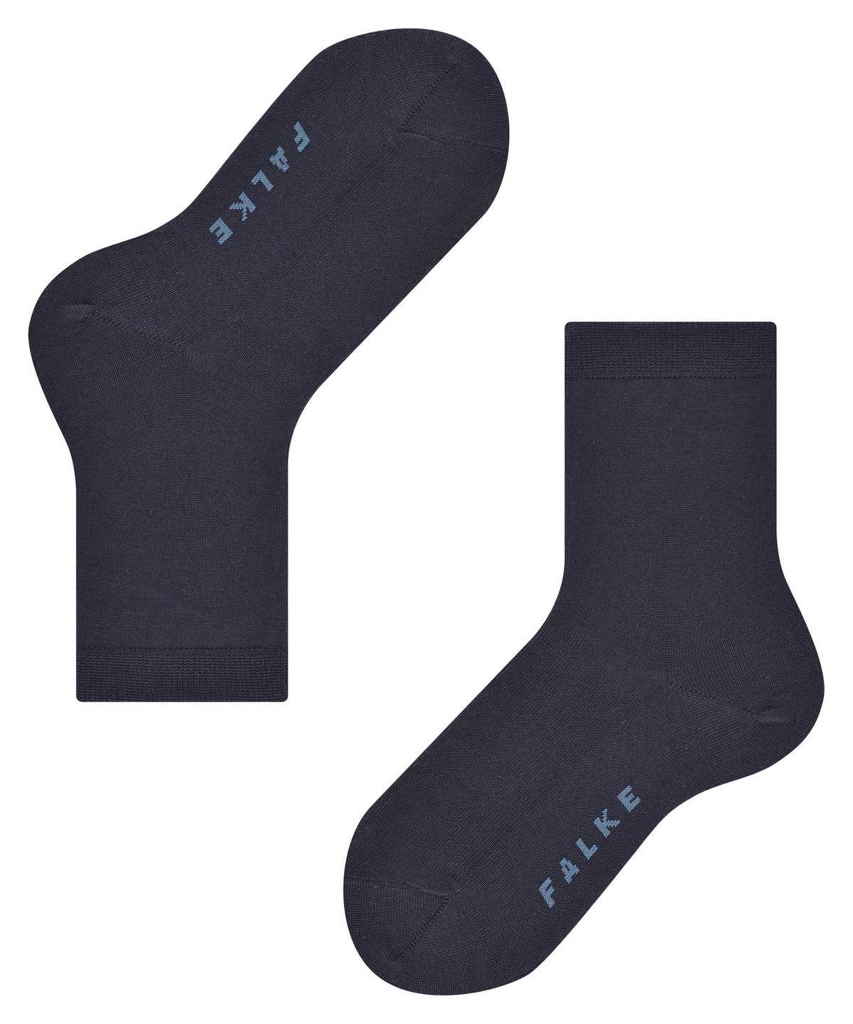 Falke Cotton Finesse Socks Lasten Sukat Sininen | 92071UGWL