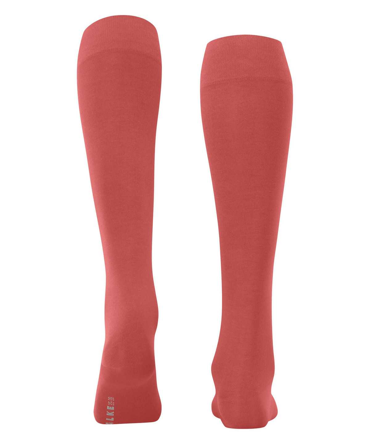 Falke Cotton Touch Knee-high Socks Naisten Sukat Punainen | 63507SBHR