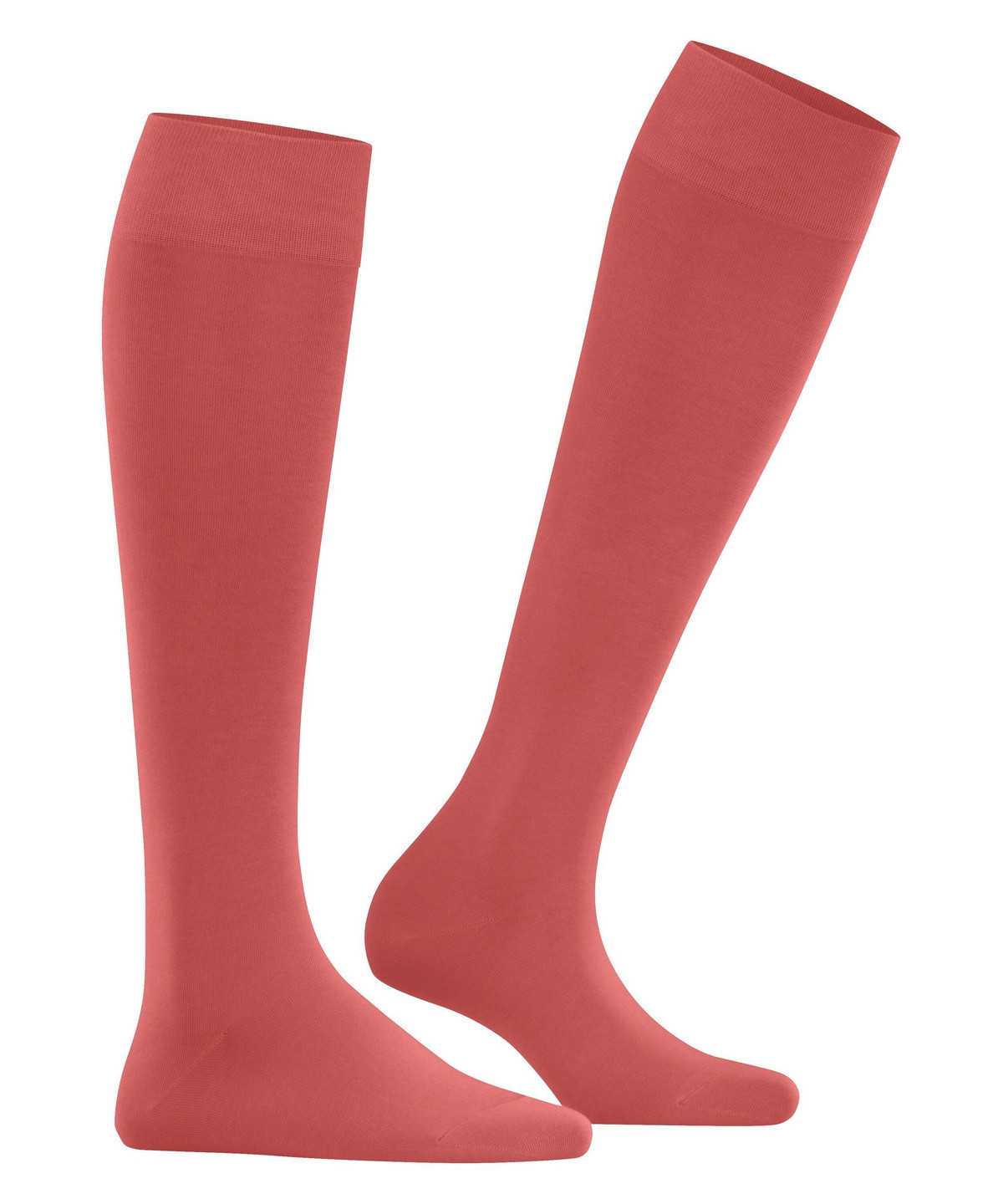 Falke Cotton Touch Knee-high Socks Naisten Sukat Punainen | 63507SBHR