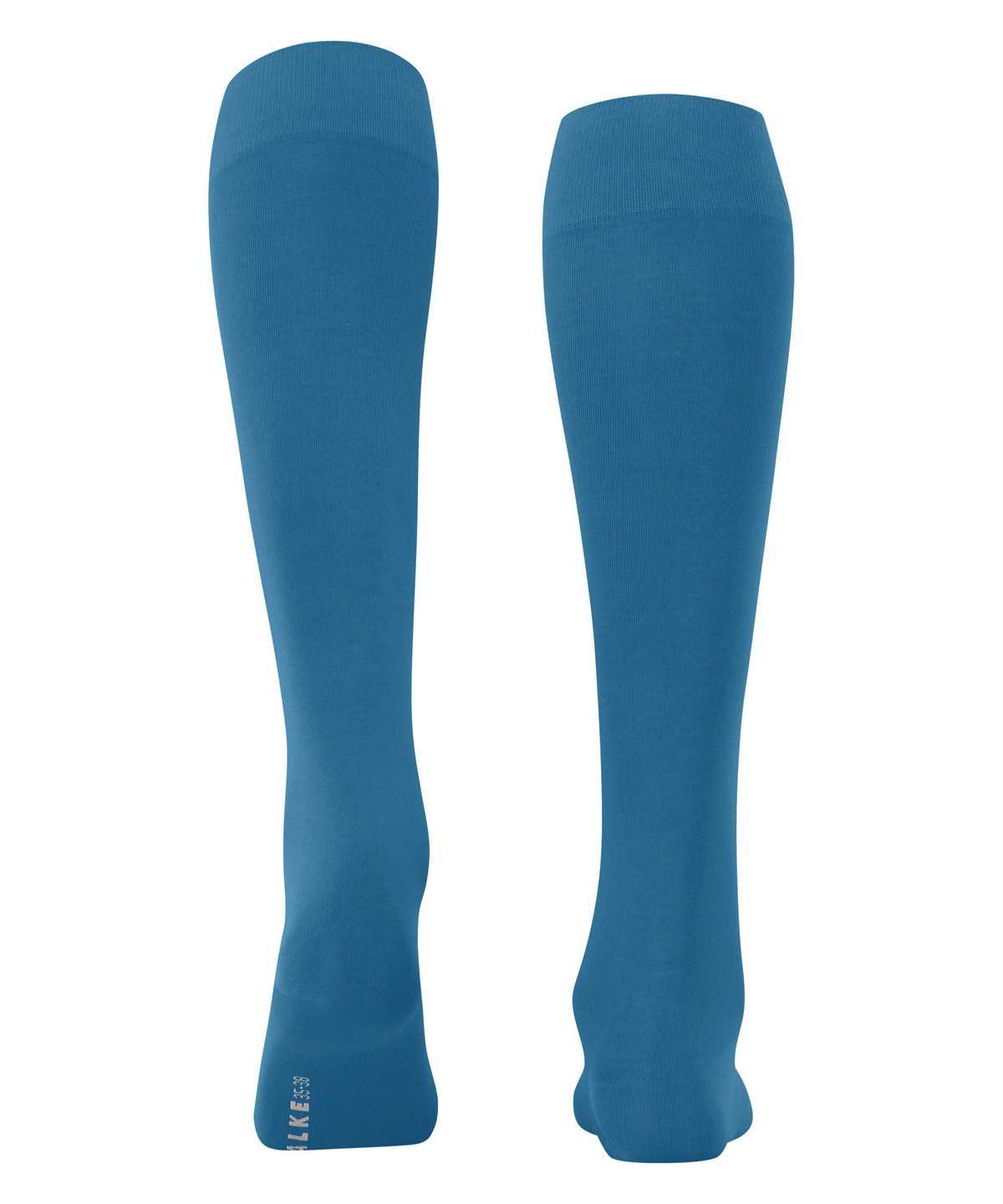 Falke Cotton Touch Knee-high Socks Naisten Sukat Sininen | 81745CSZY