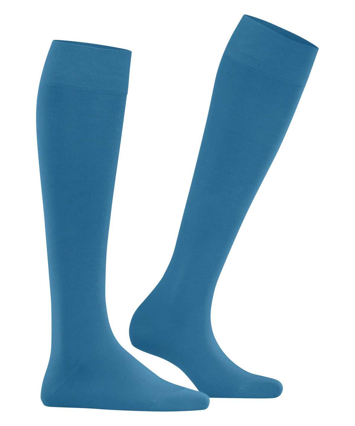 Falke Cotton Touch Knee-high Socks Naisten Sukat Sininen | 81745CSZY