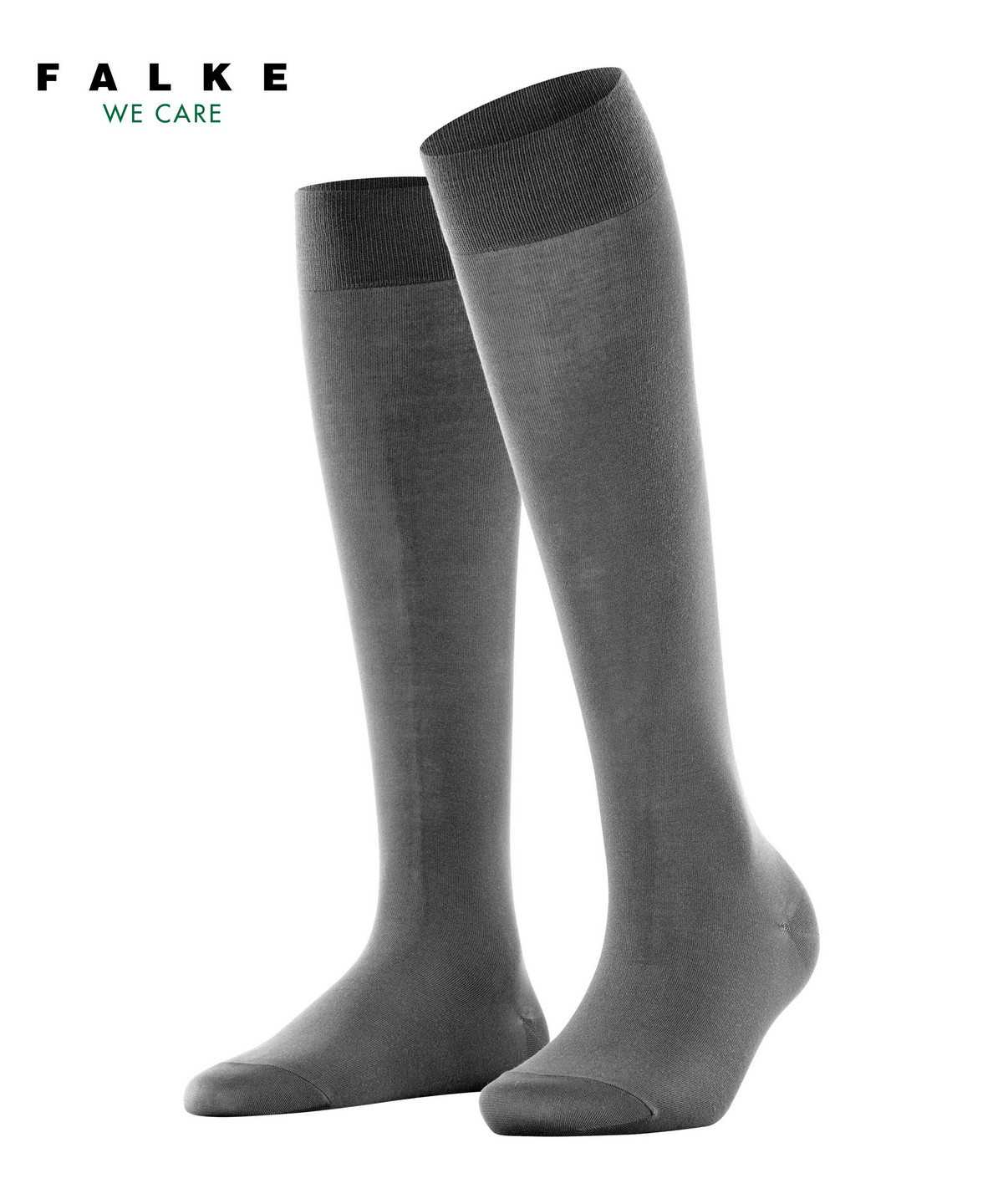 Falke Cotton Touch Knee-high Socks Naisten Sukat Harmaat | 23071LDRT