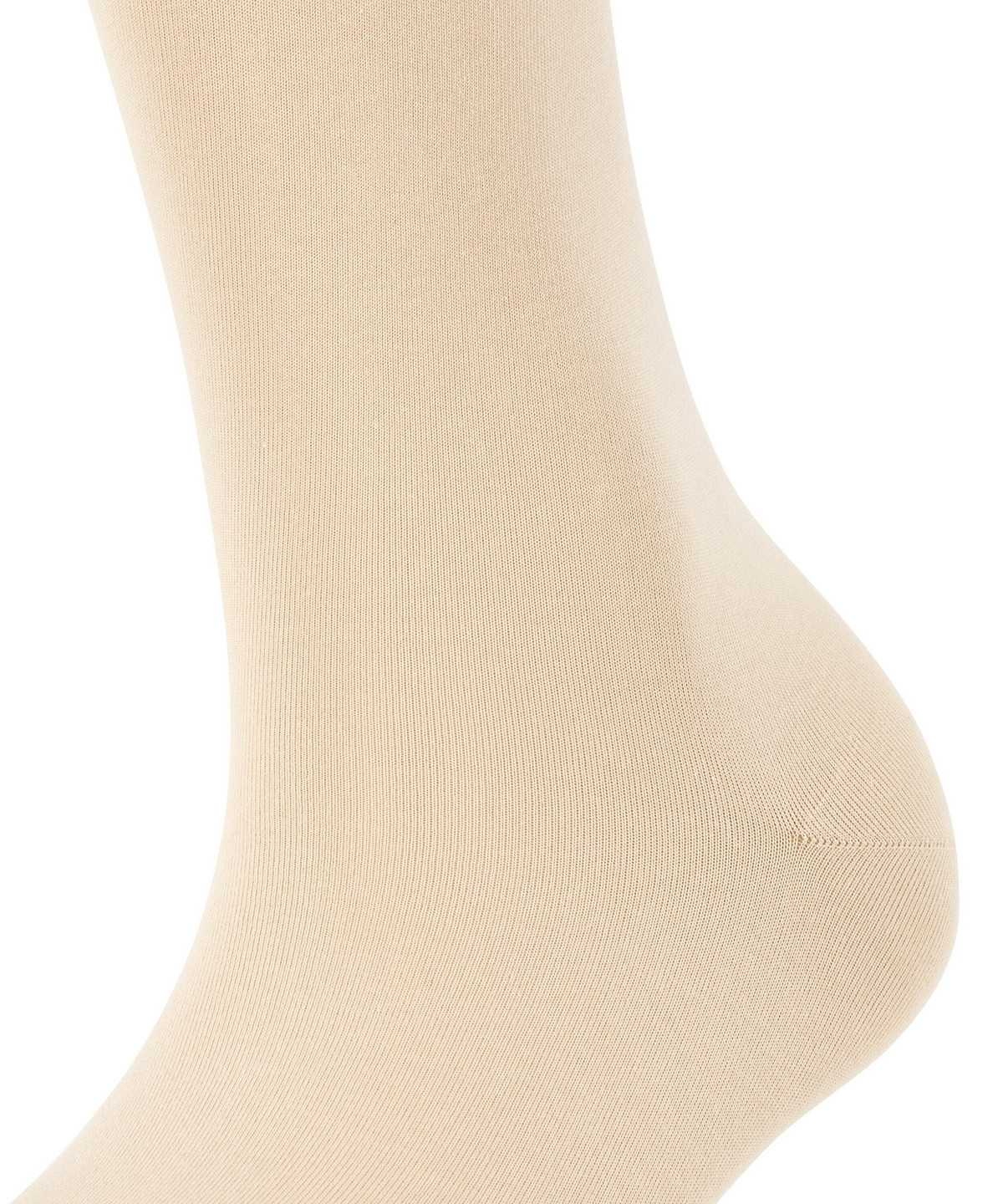 Falke Cotton Touch Knee-high Socks Naisten Sukat Beige | 92758LJZT