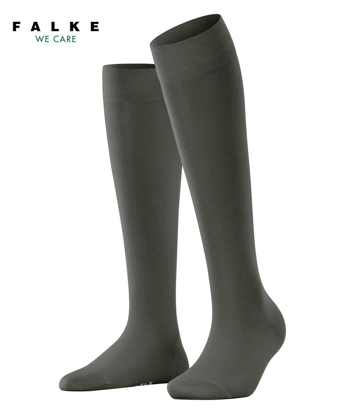 Falke Cotton Touch Knee-high Socks Naisten Sukat Vihreä | 67834BFTG