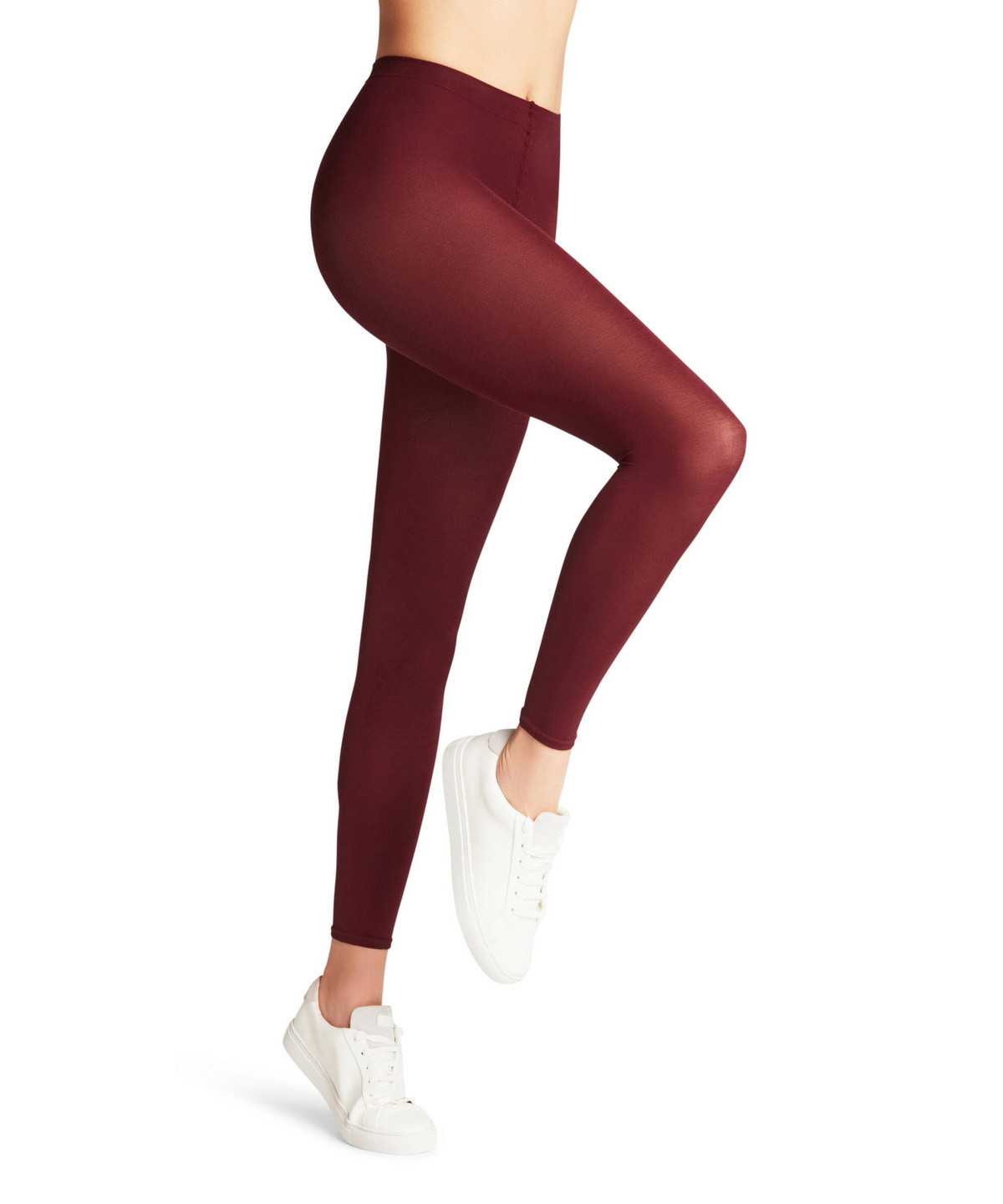 Falke Cotton Touch Leggings Naisten Leggings Punainen | 40675KGNO