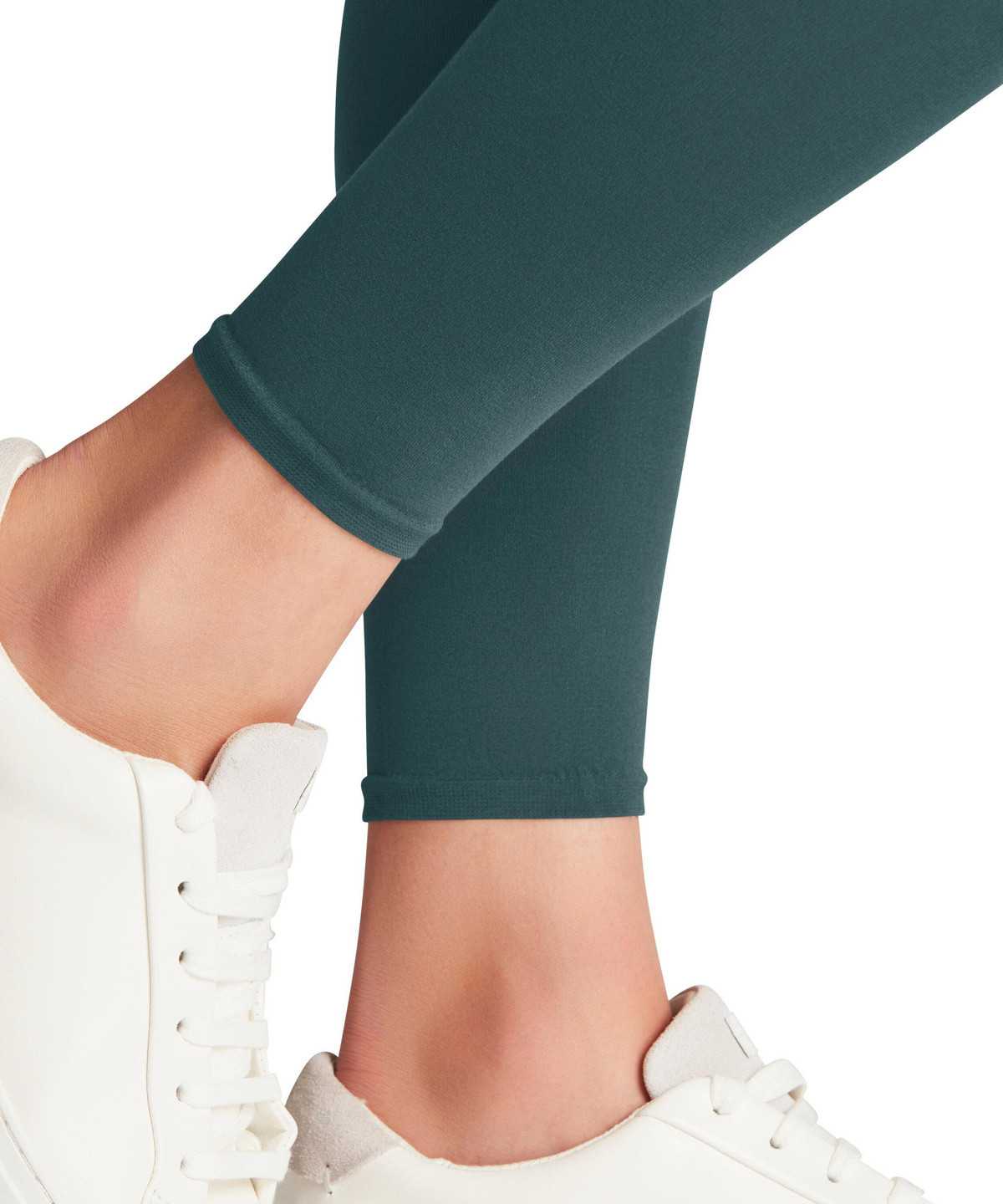 Falke Cotton Touch Leggings Naisten Leggings Vihreä | 42780FAOJ