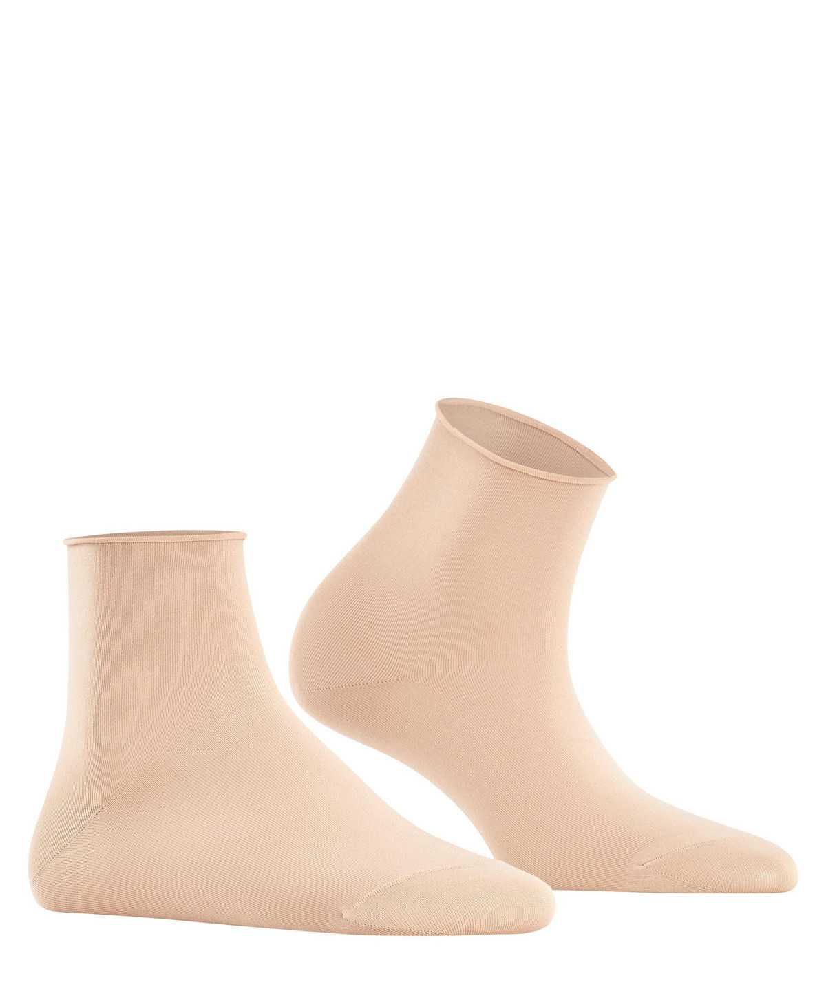 Falke Cotton Touch Short sock Naisten Sukat Beige | 60524WDLC