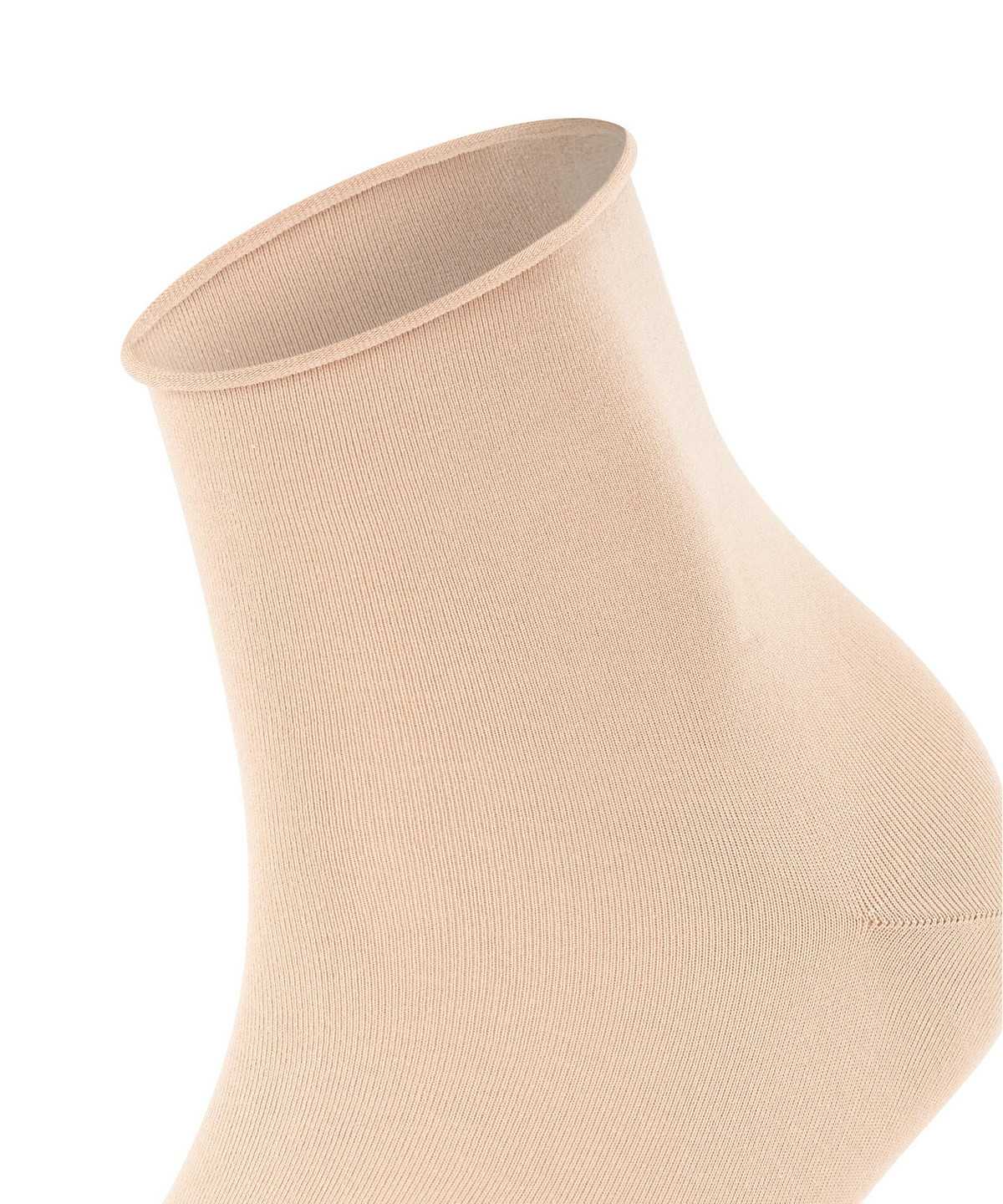 Falke Cotton Touch Short sock Naisten Sukat Beige | 60524WDLC