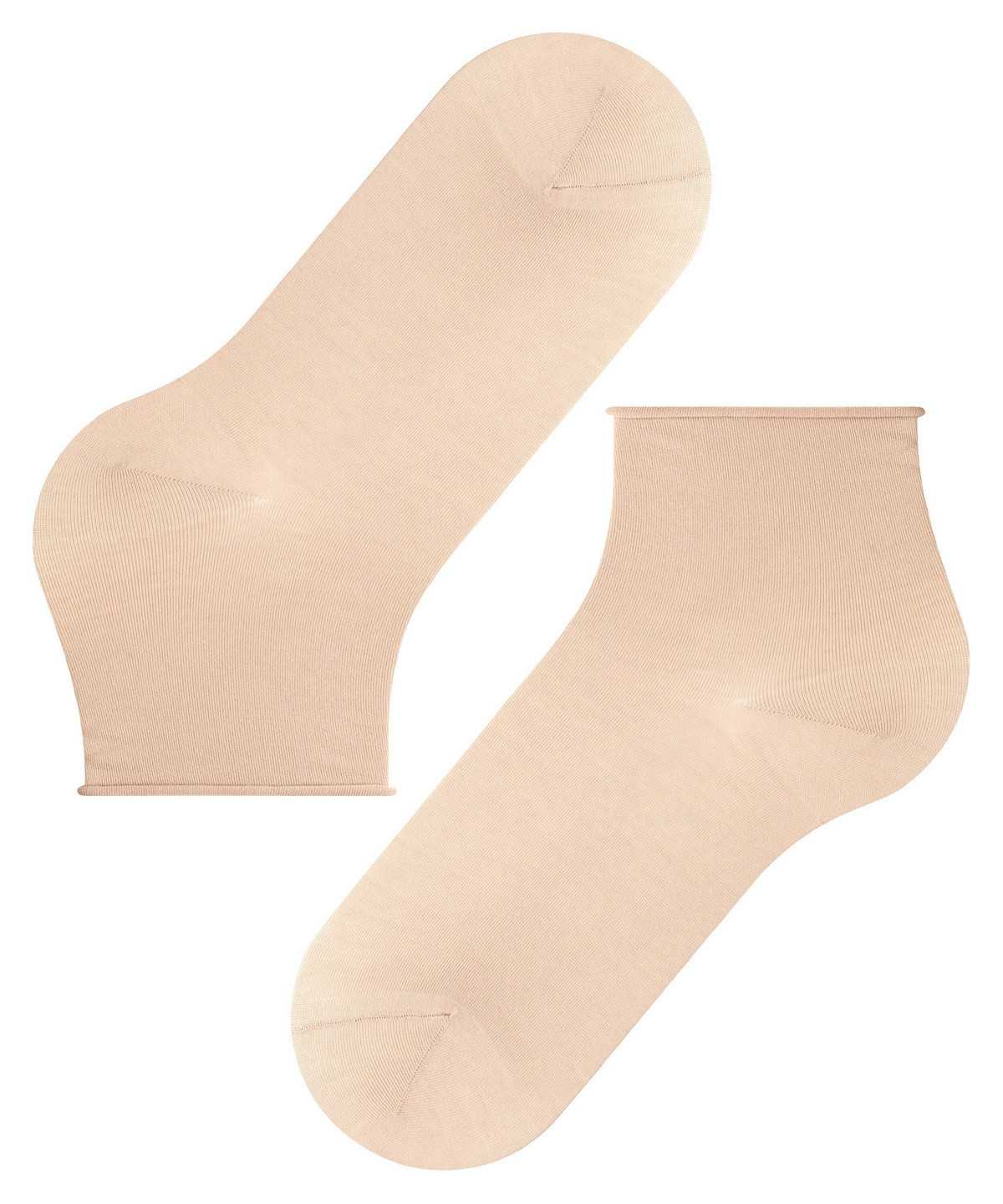 Falke Cotton Touch Short sock Naisten Sukat Beige | 60524WDLC