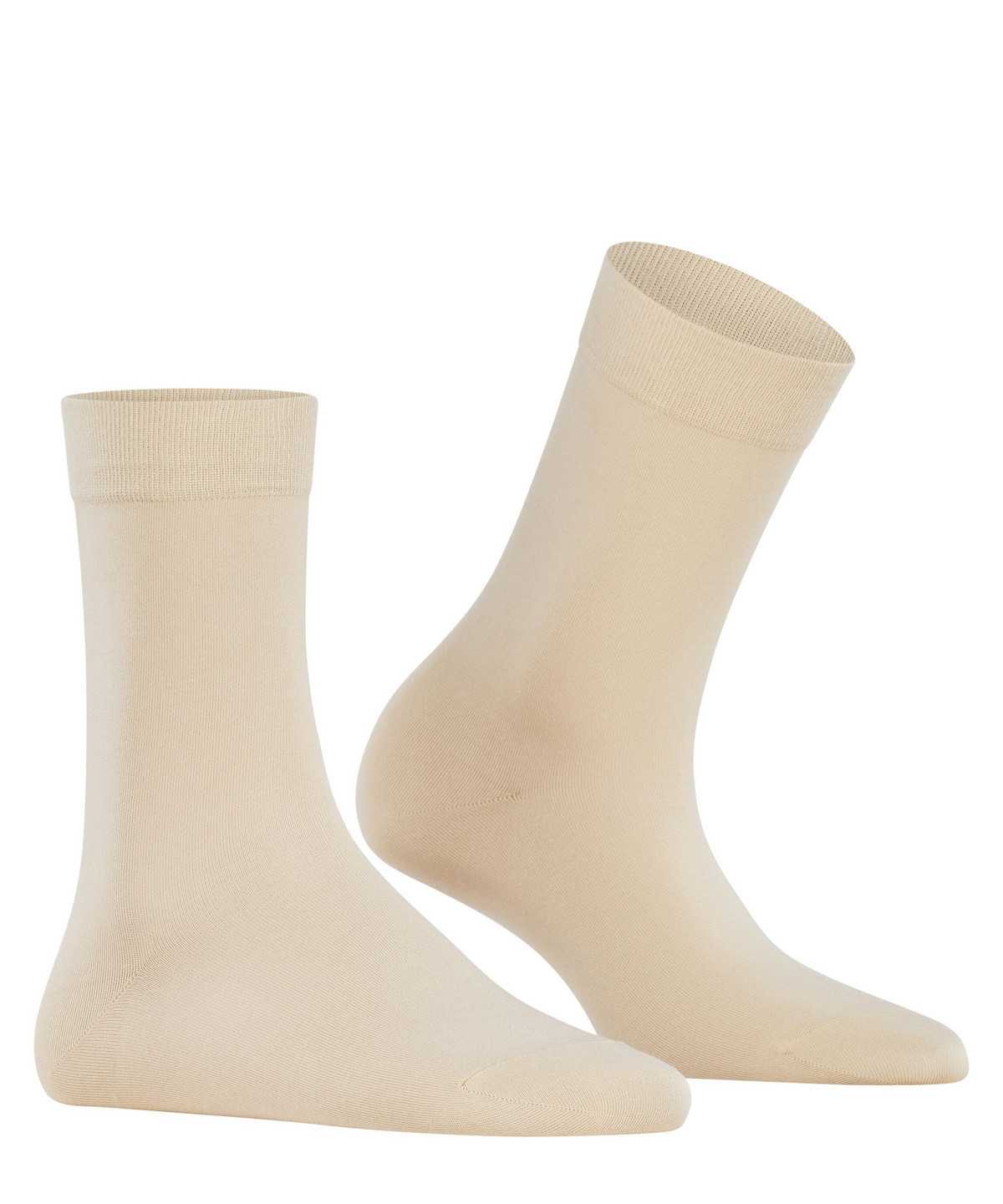 Falke Cotton Touch Socks Naisten Sukat Beige | 61827TVEU