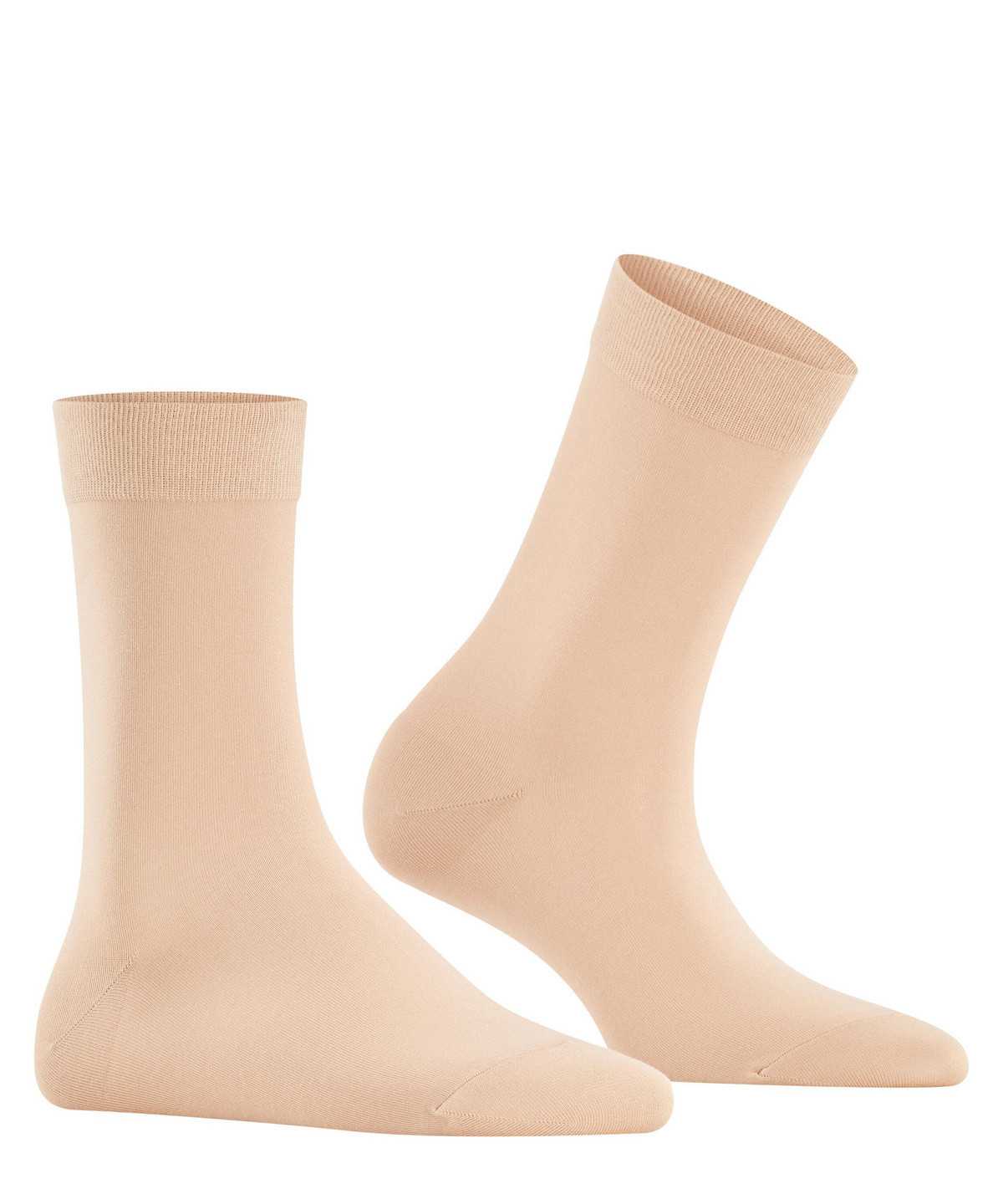 Falke Cotton Touch Socks Naisten Sukat Beige | 24586ERNS