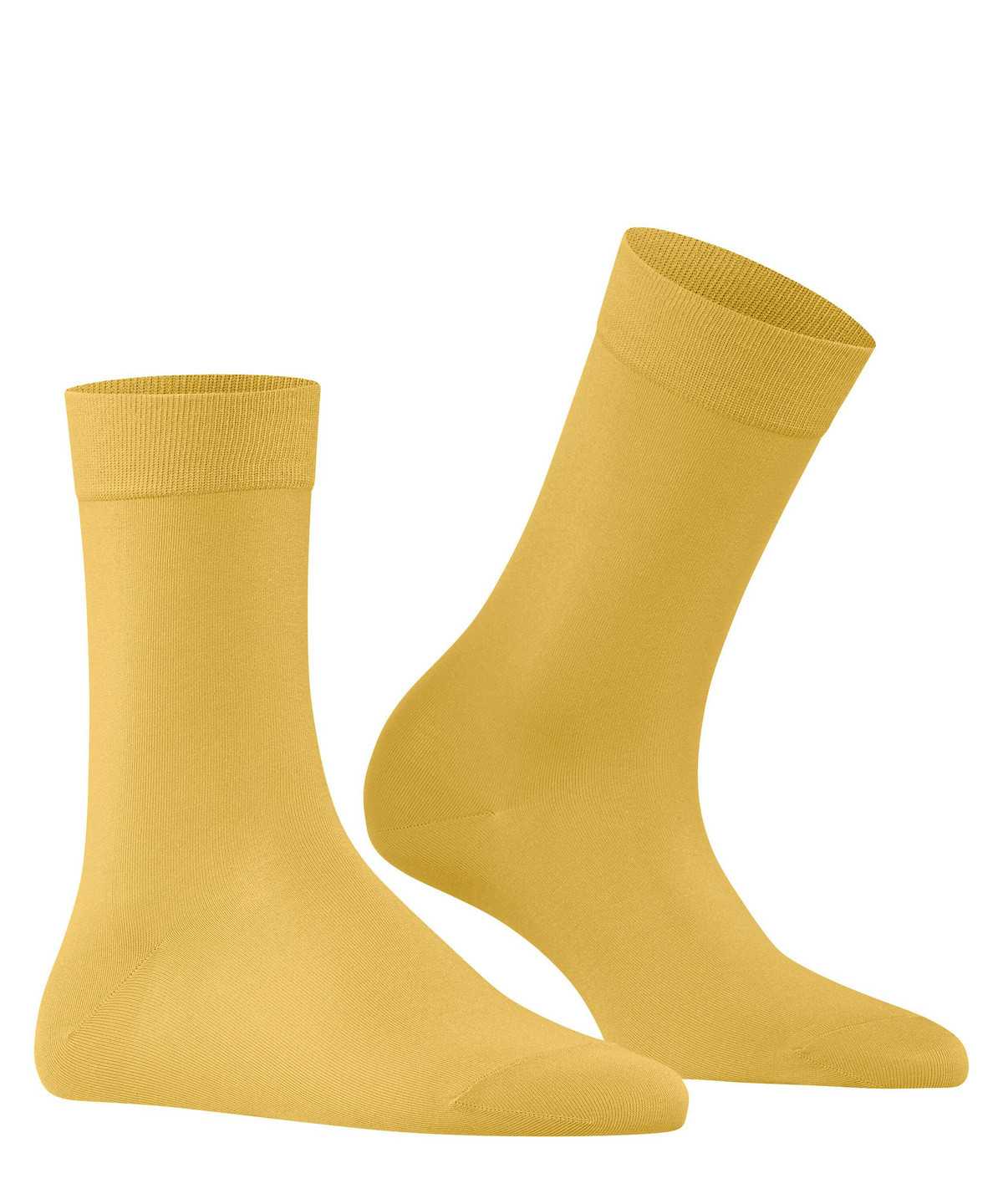 Falke Cotton Touch Socks Naisten Sukat Keltainen | 25674AGTK