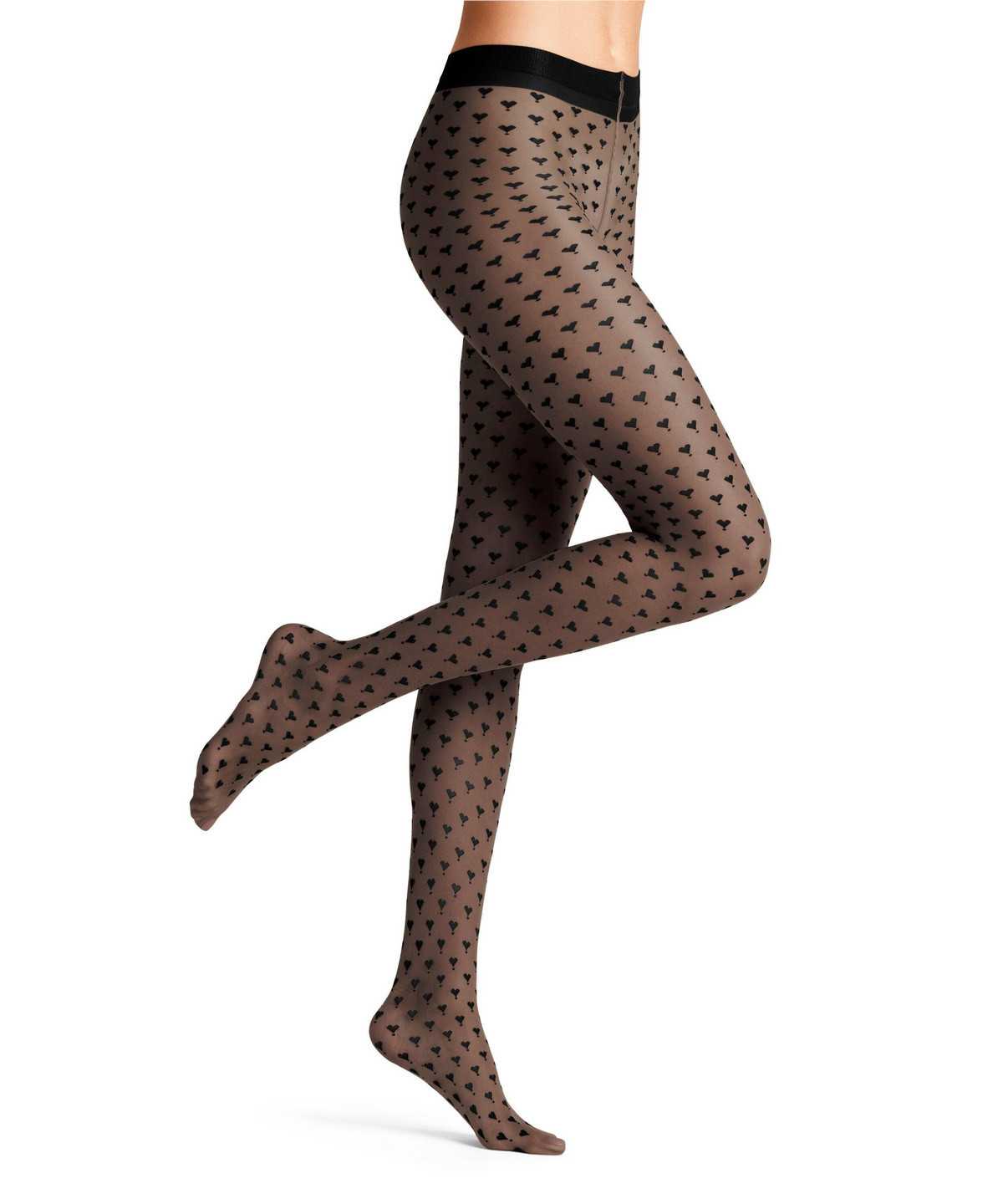 Falke Darling 15 DEN Tights Naisten Tights Mustat | 40362EKCL