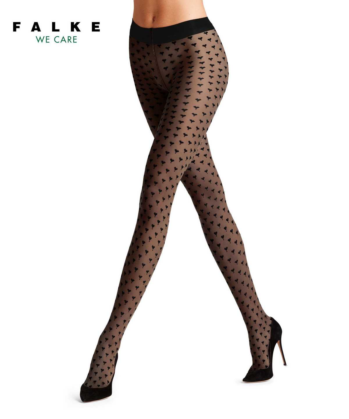 Falke Darling 15 DEN Tights Naisten Tights Mustat | 40362EKCL