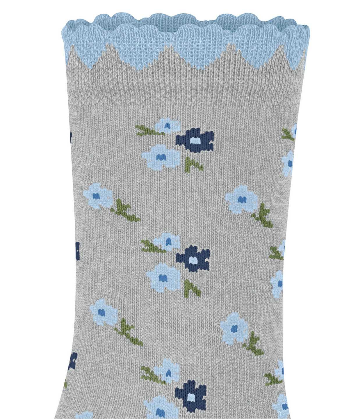 Falke Ditsy Flowers Socks Lasten Sukat Harmaat | 10936PKIA