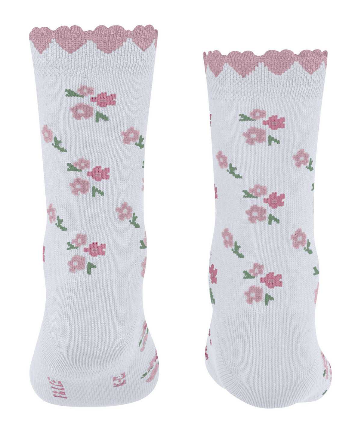 Falke Ditsy Flowers Socks Lasten Sukat Valkoinen | 20387VLWZ