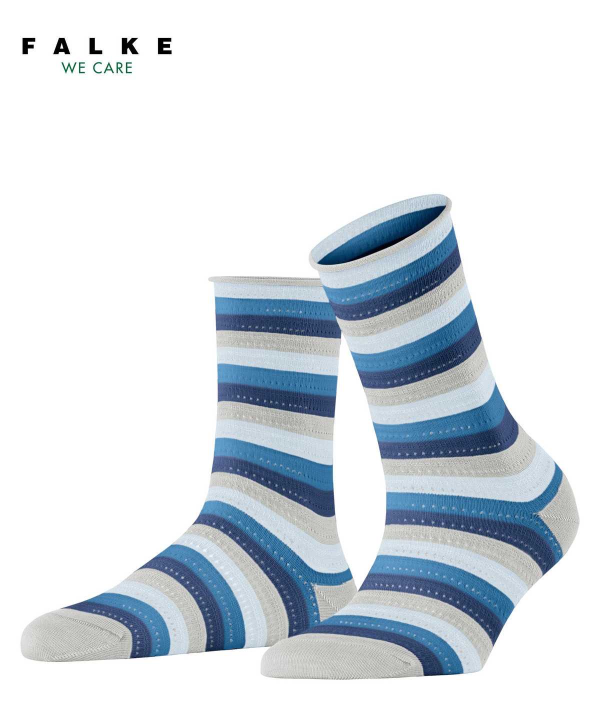 Falke Dopamine Stripe Socks Naisten Sukat Harmaat | 73620REVN