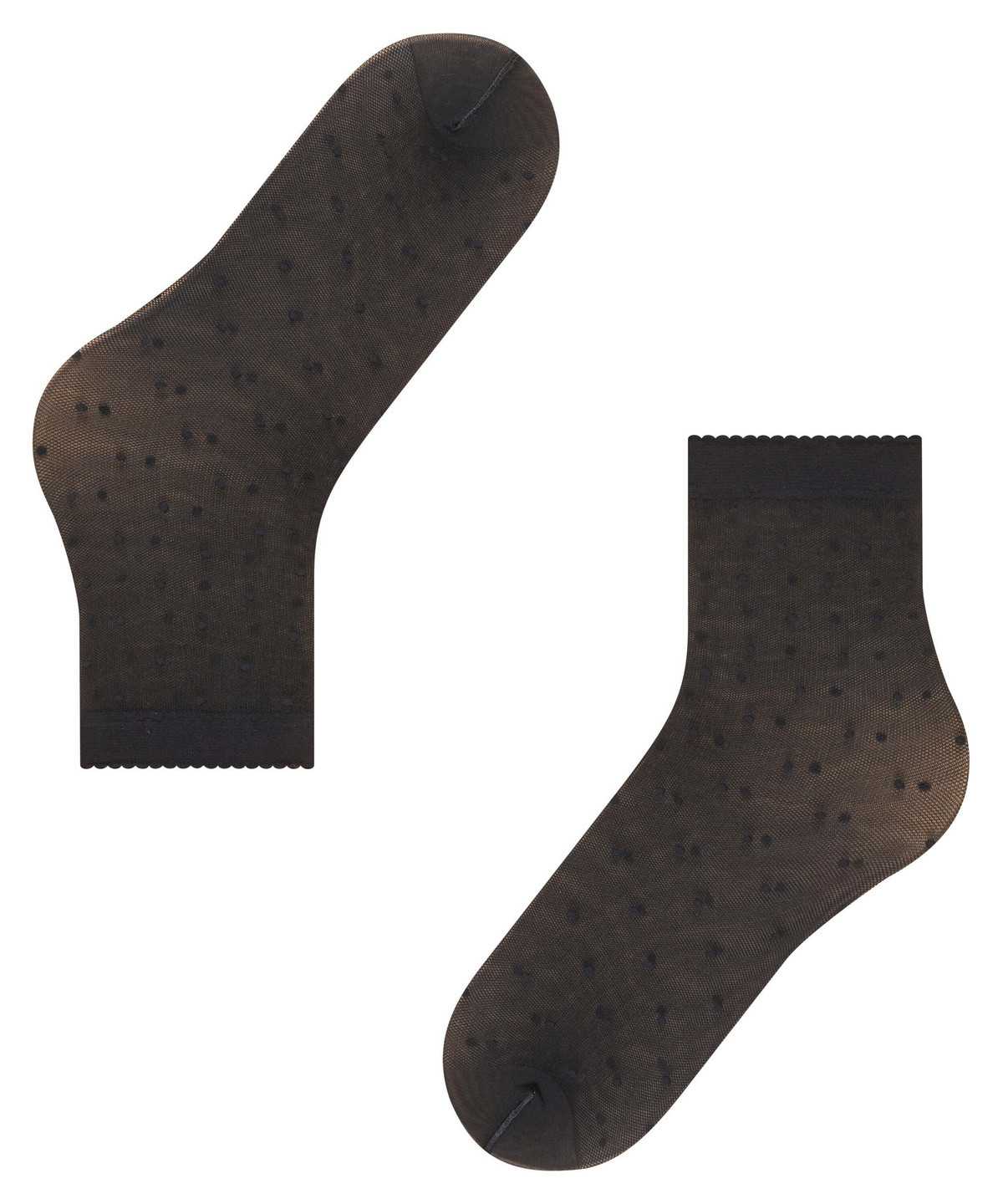 Falke Dot 15 DEN Ankle socks Naisten Sukat Mustat | 45032ZUWT