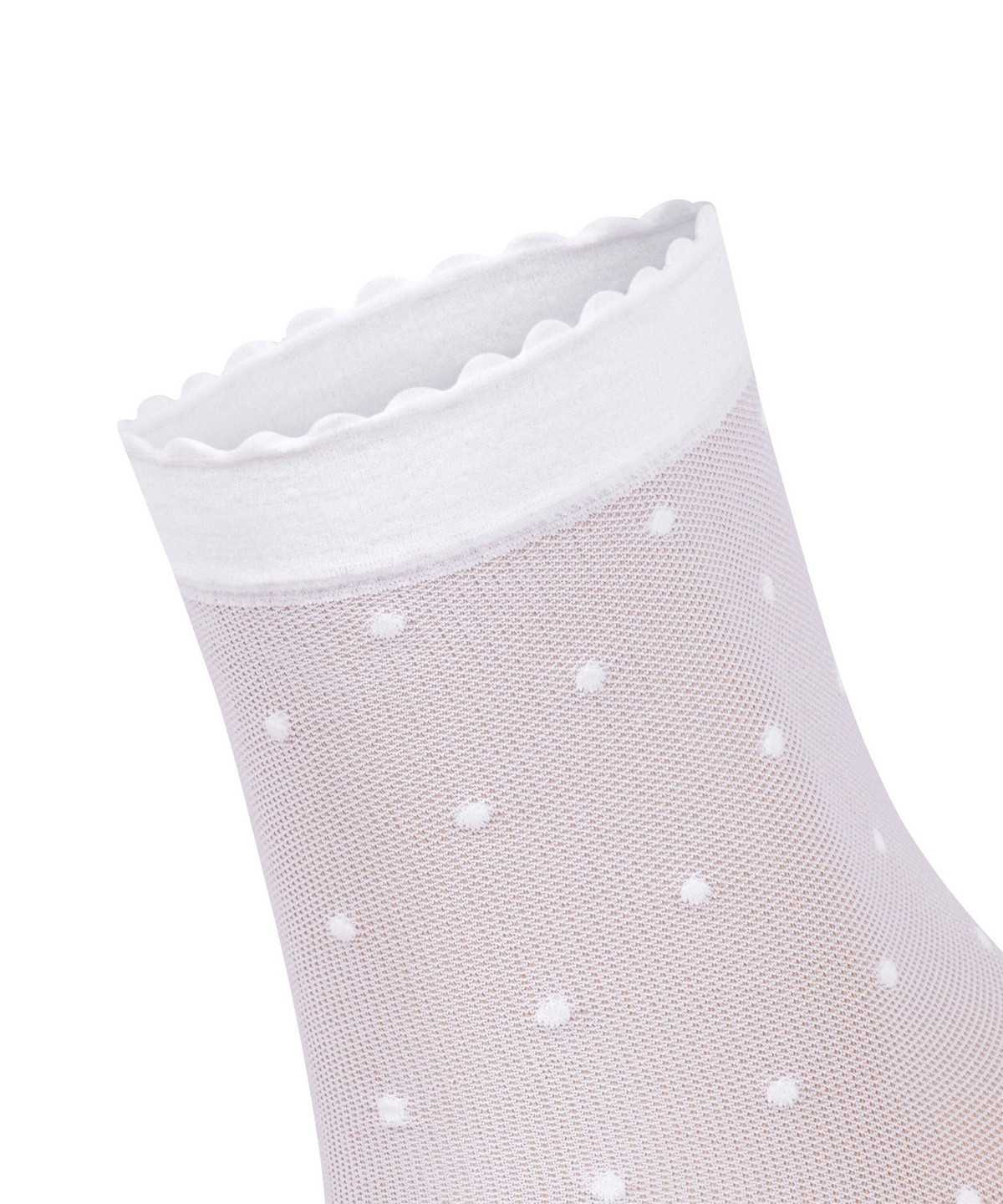 Falke Dot 15 DEN Ankle socks Naisten Sukat Valkoinen | 67251SGCZ