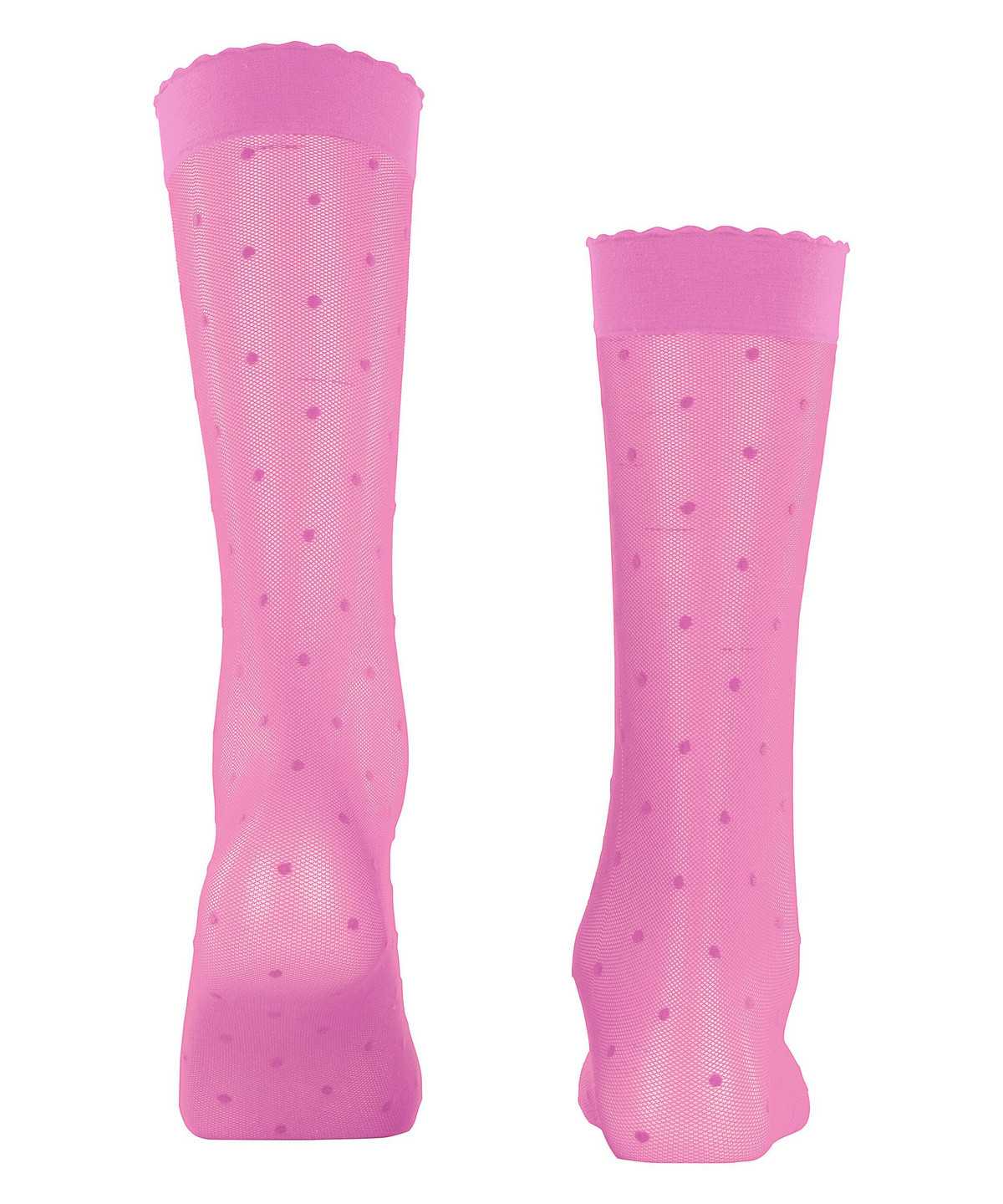 Falke Dot 15 DEN Knee-high Socks Naisten Sukat Punainen | 89260USIJ