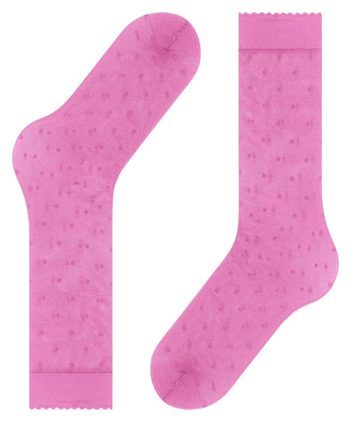 Falke Dot 15 DEN Knee-high Socks Naisten Sukat Punainen | 89260USIJ