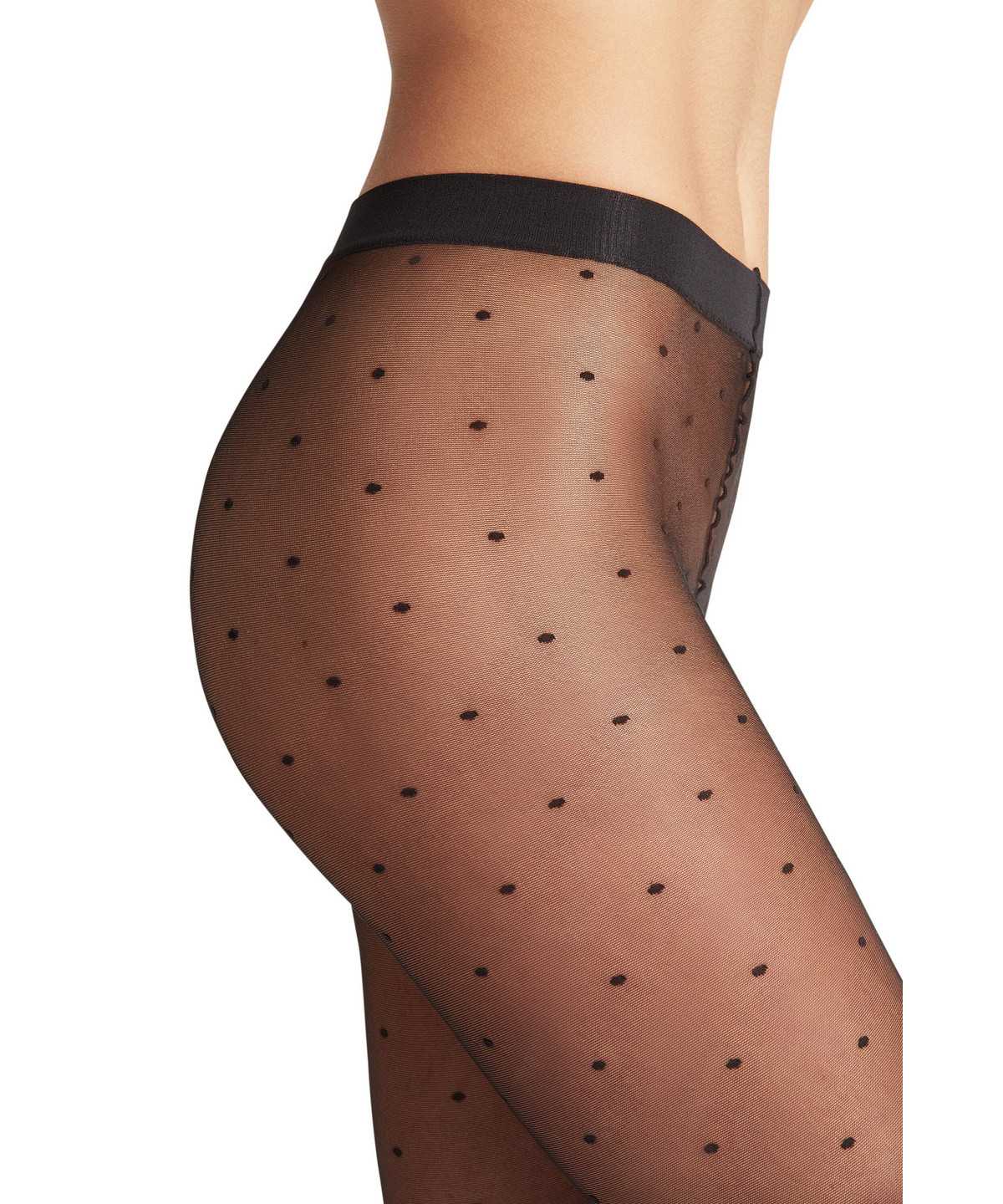 Falke Dot 15 DEN Tights Naisten Tights Mustat | 59271TPKV