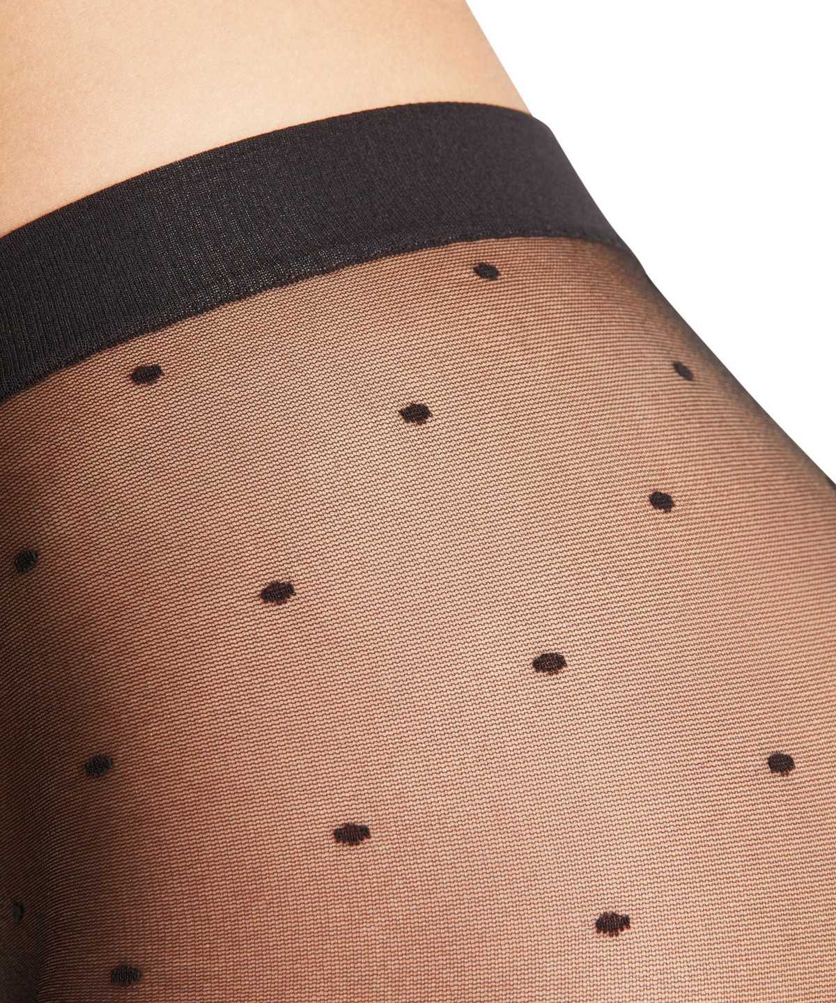 Falke Dot 15 DEN Tights Naisten Tights Mustat | 59271TPKV