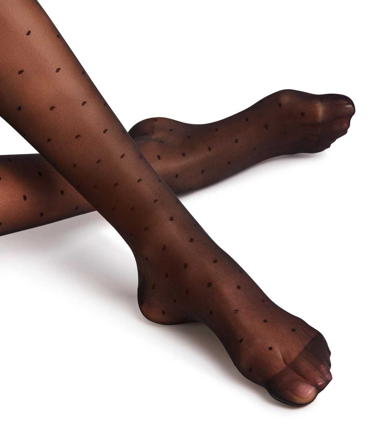 Falke Dot Vitalize 20 DEN Tights Naisten Tights Mustat | 42697YXVA