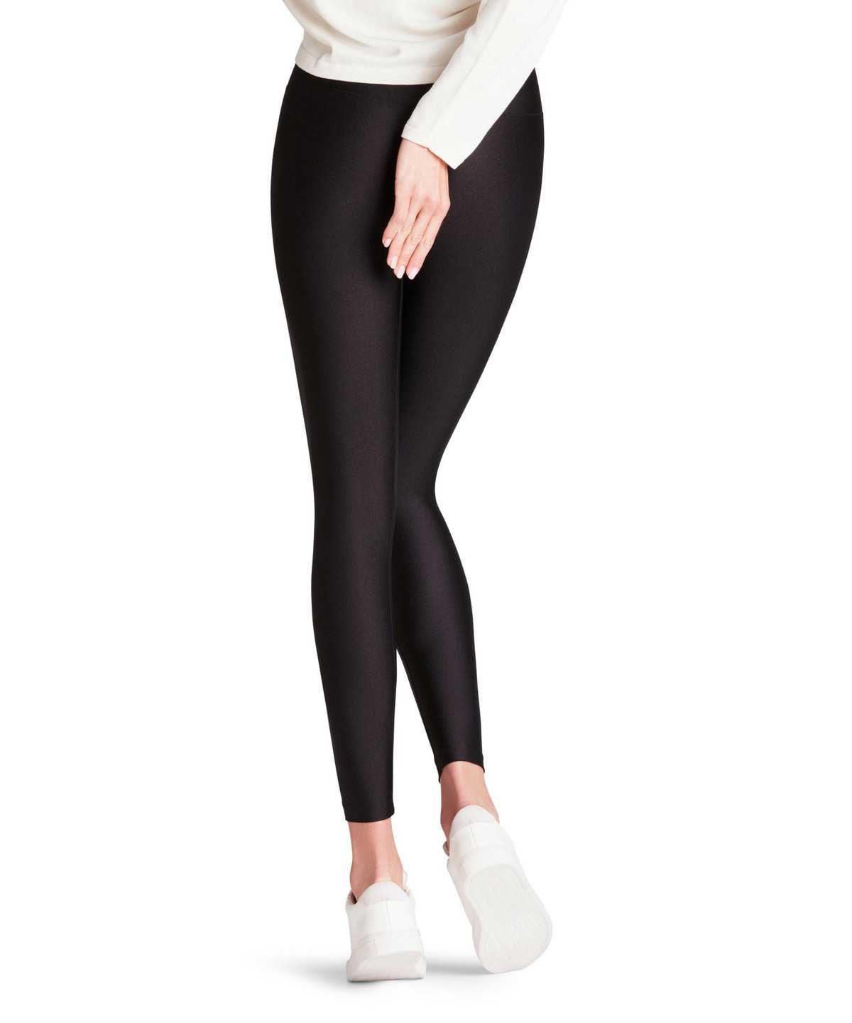 Falke Elegant Shine Leggings Naisten Leggings Mustat | 34625DYSI