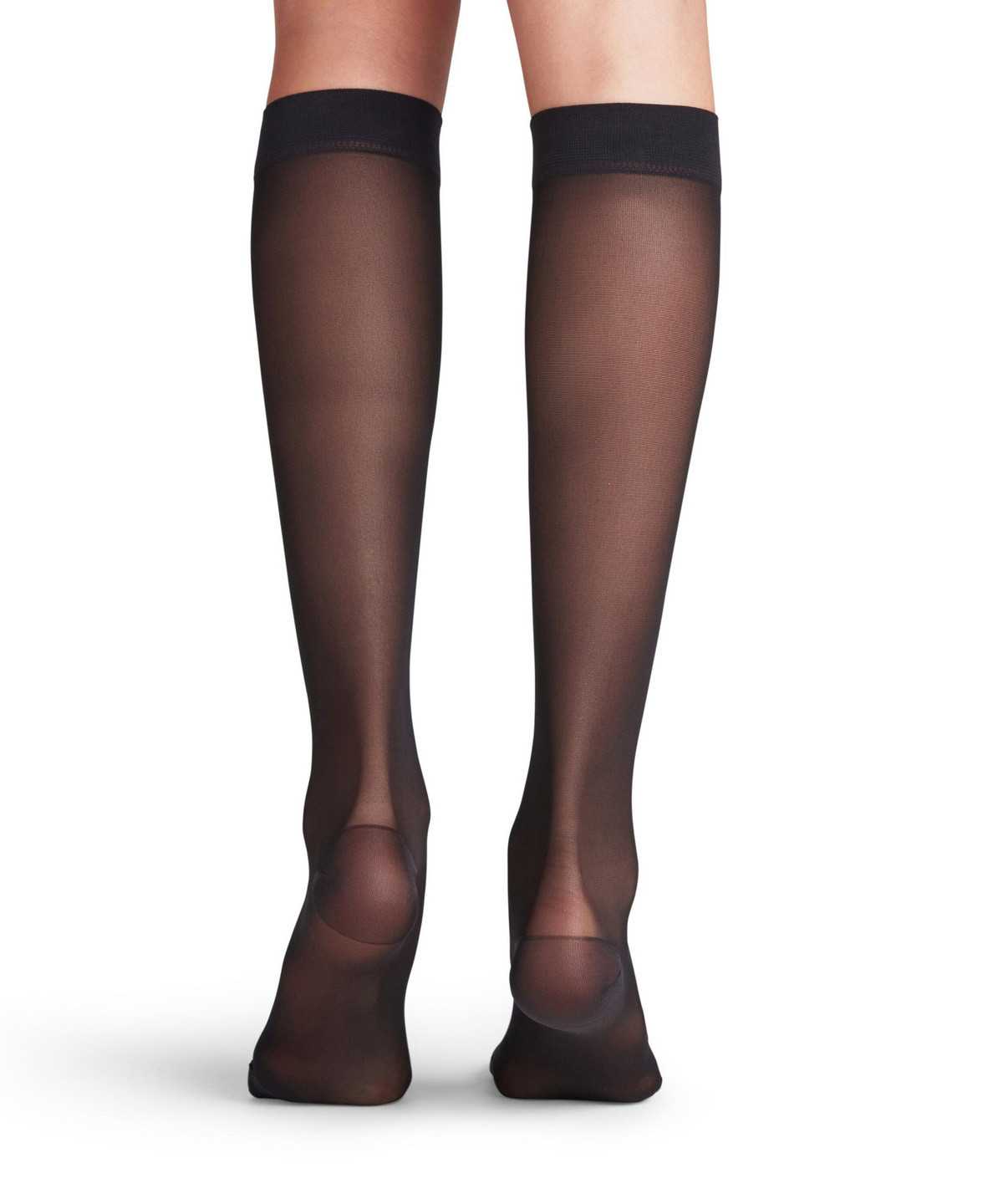 Falke Energize 30 DEN Knee-high Socks Naisten Sukat Mustat | 18956ZPYX