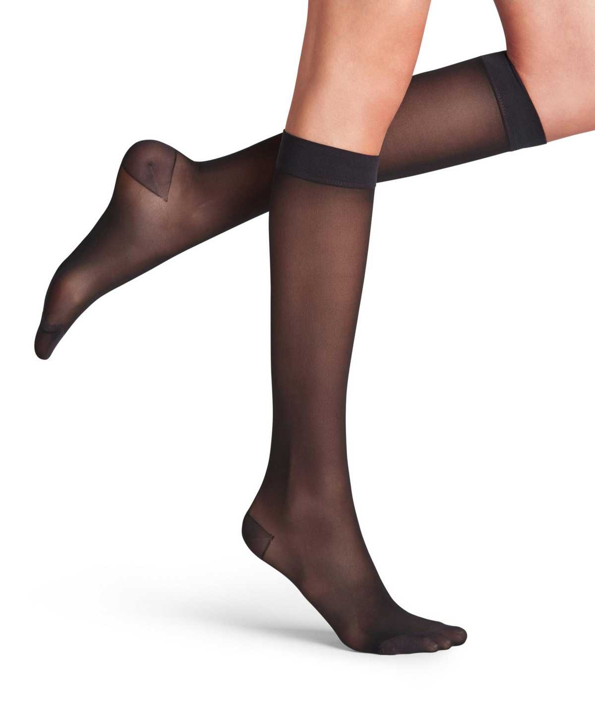 Falke Energize 30 DEN Knee-high Socks Naisten Sukat Mustat | 18956ZPYX