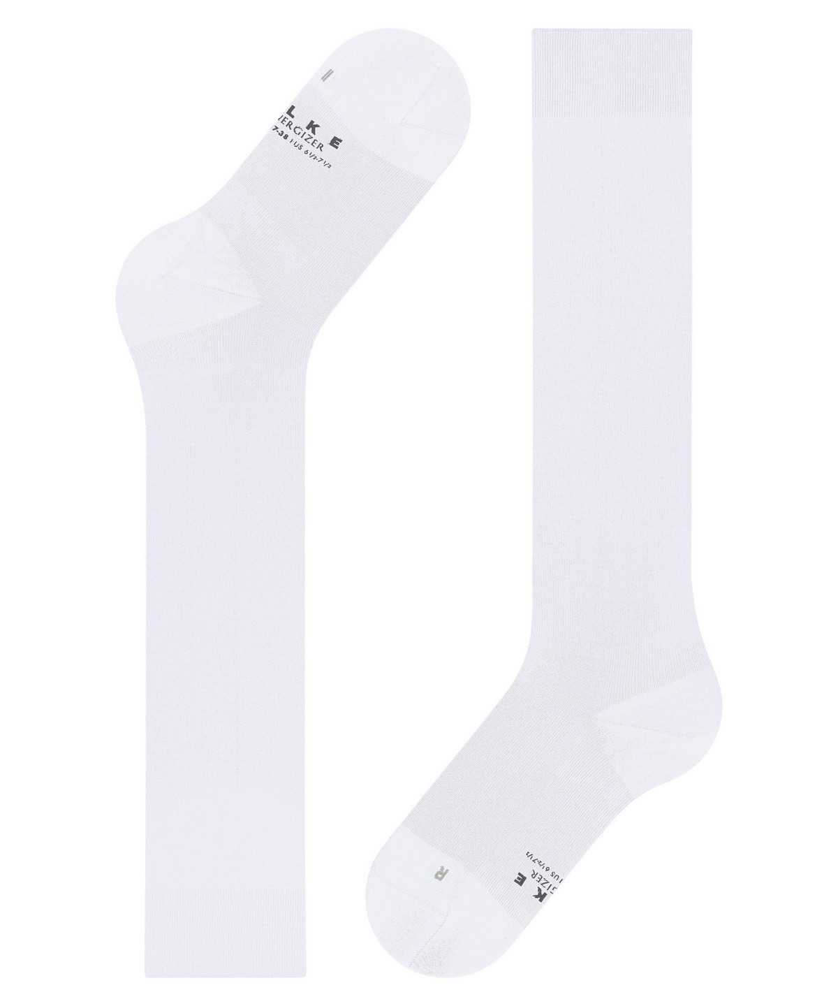 Falke Energizer Knee-high Socks Naisten Sukat Valkoinen | 95814JDVX