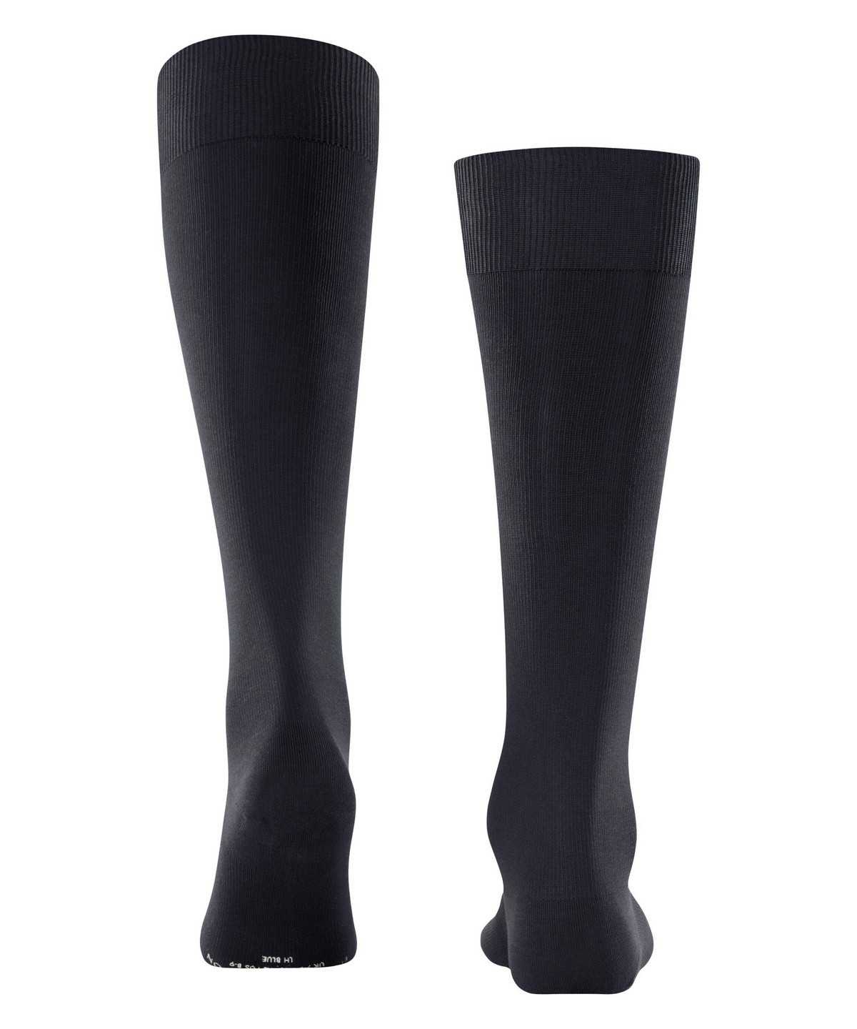 Falke Energizing Cotton Knee-high Socks Miesten Sukat Sininen | 45692XUPG