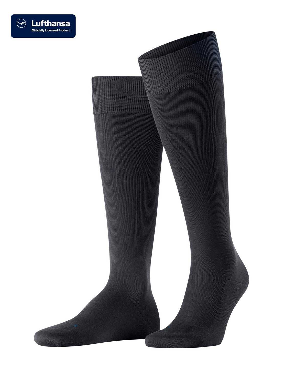 Falke Energizing Cotton Knee-high Socks Miesten Sukat Sininen | 45692XUPG