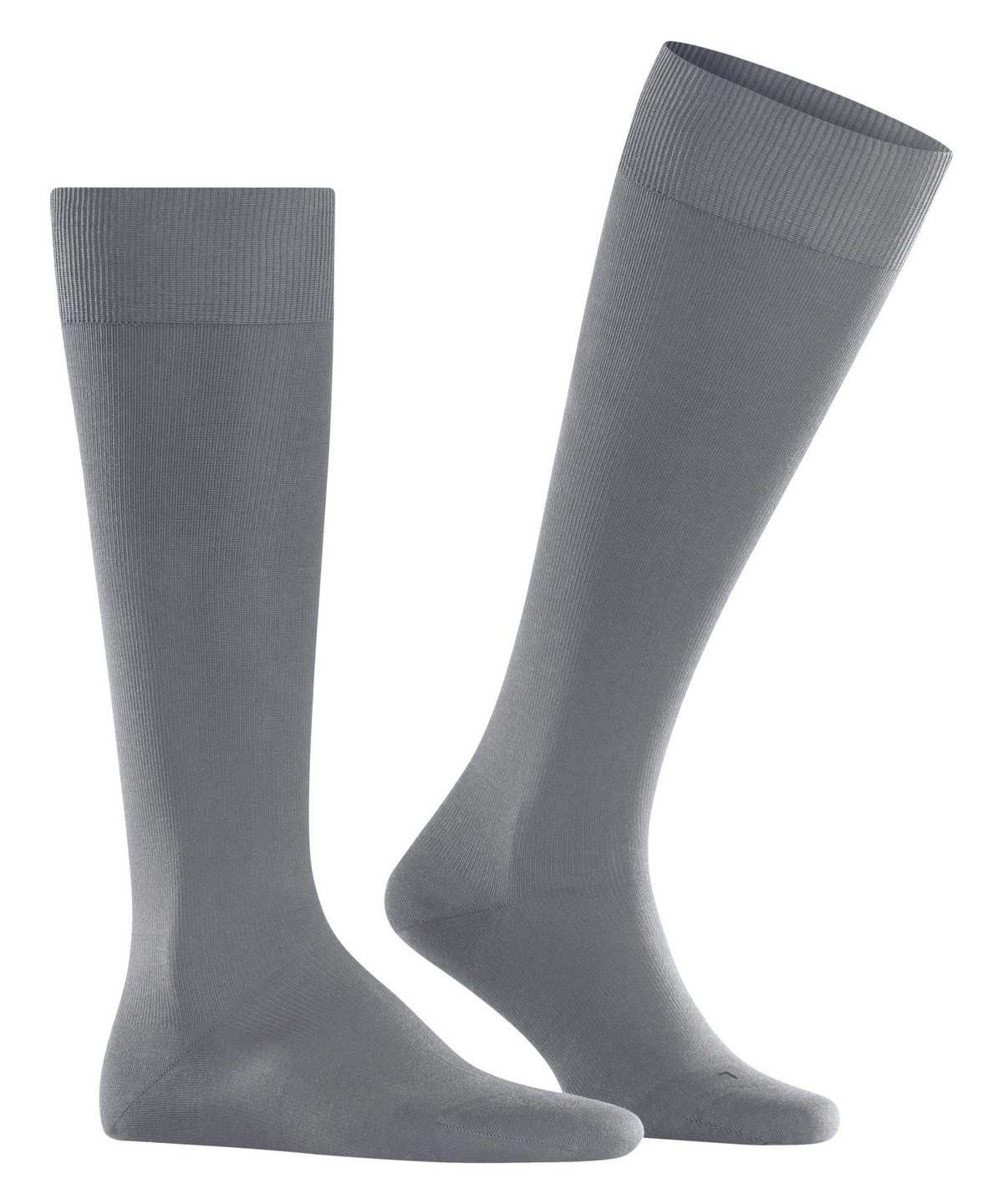 Falke Energizing Cotton Knee-high Socks Miesten Sukat Harmaat | 86237NRZM