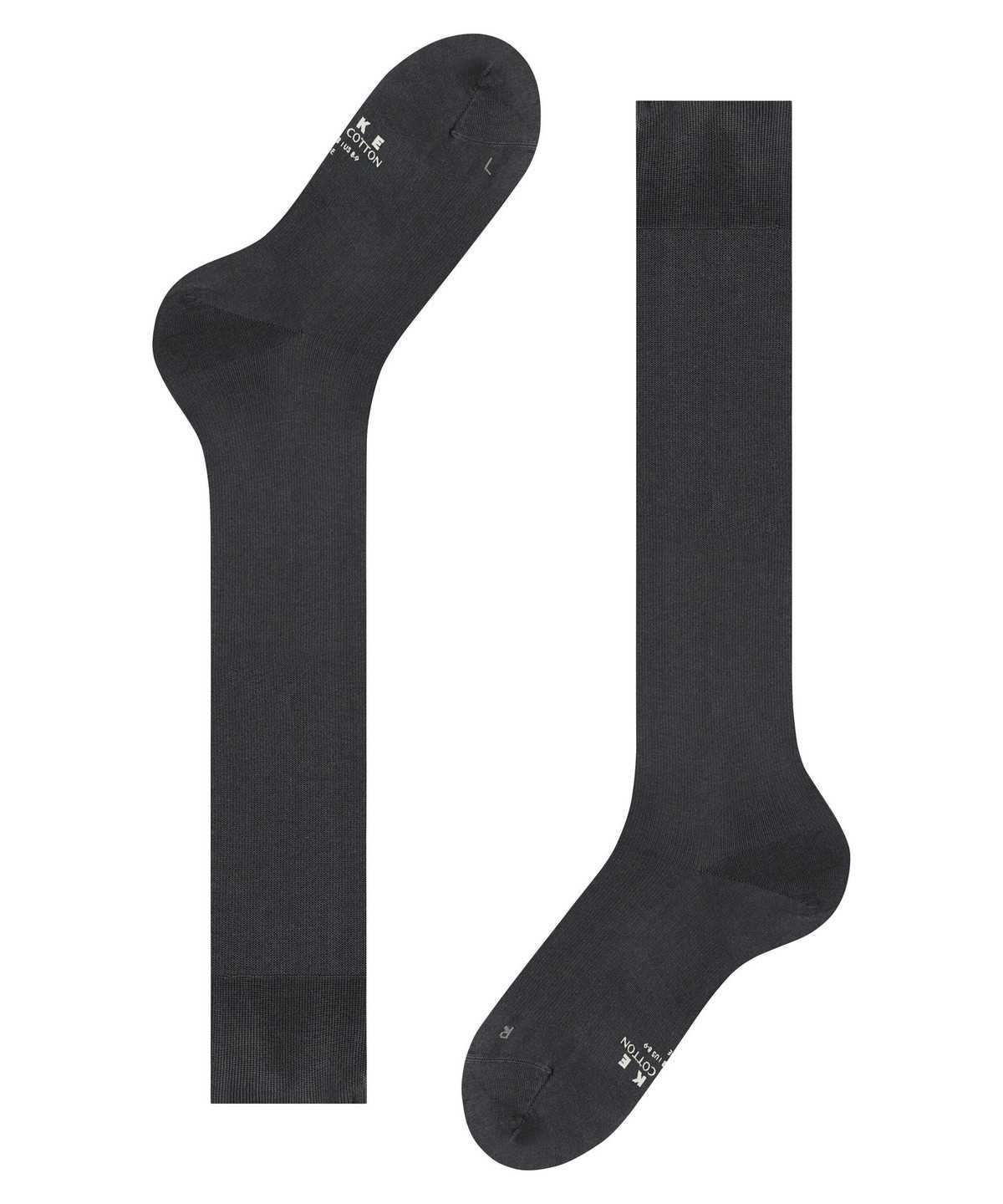 Falke Energizing Cotton Knee-high Socks Miesten Sukat Harmaat | 06579FWLD