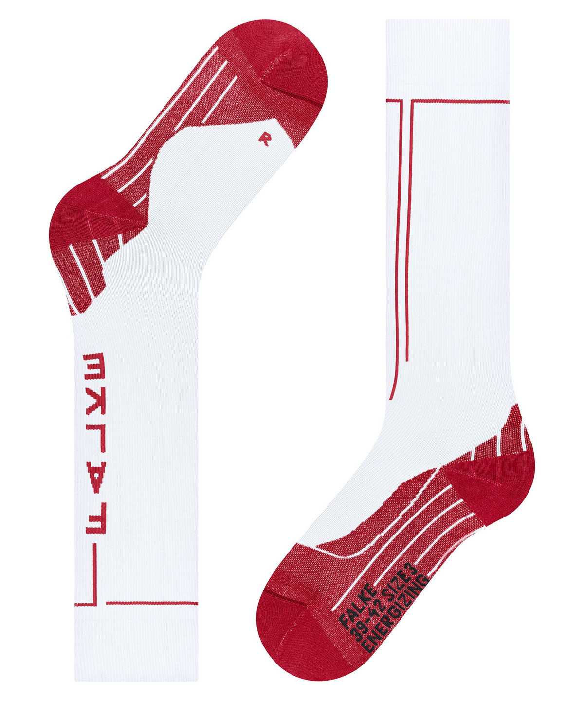 Falke Energizing Knee-high Socks Health Miesten Sukat Valkoinen | 89463CLUH